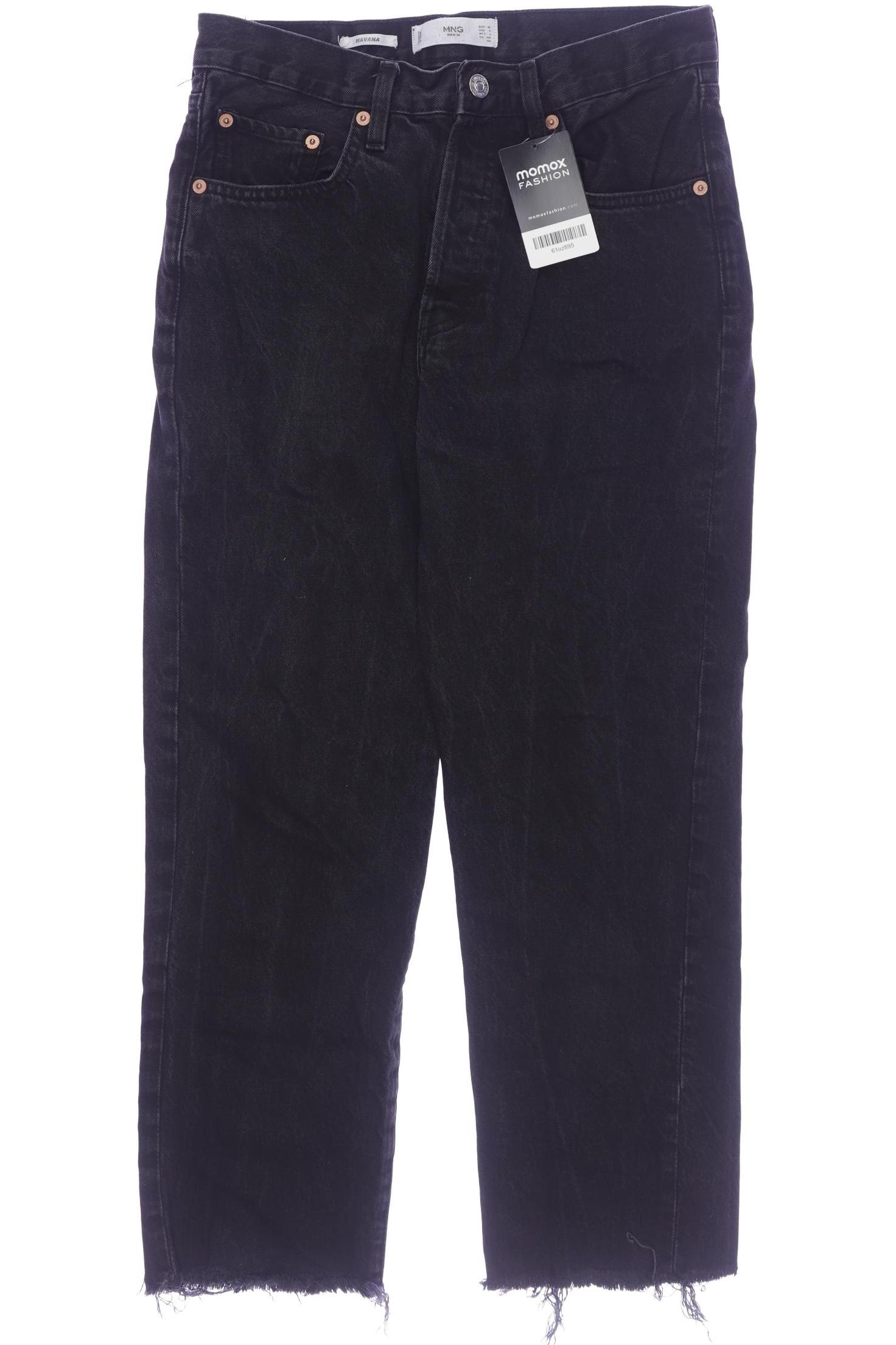 

Mango Damen Jeans, schwarz, Gr. 38