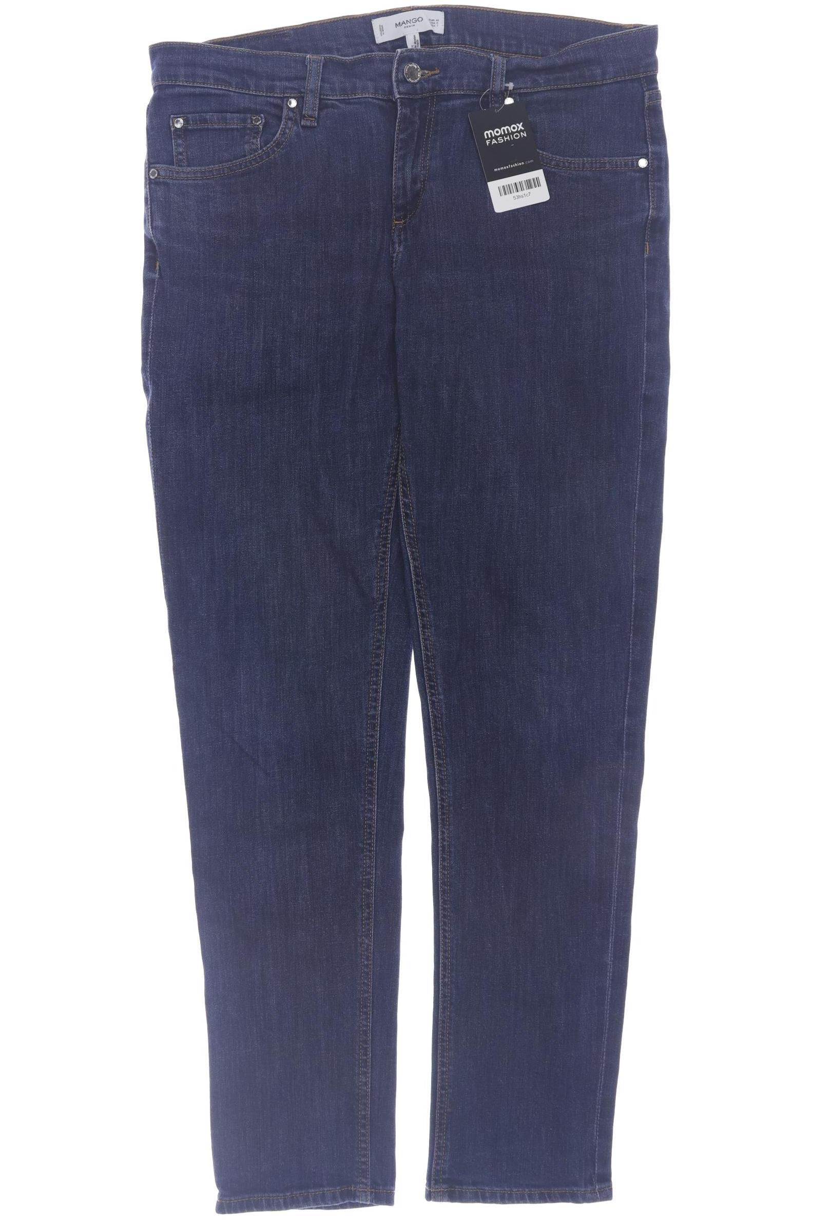 

Mango Damen Jeans, marineblau, Gr. 40