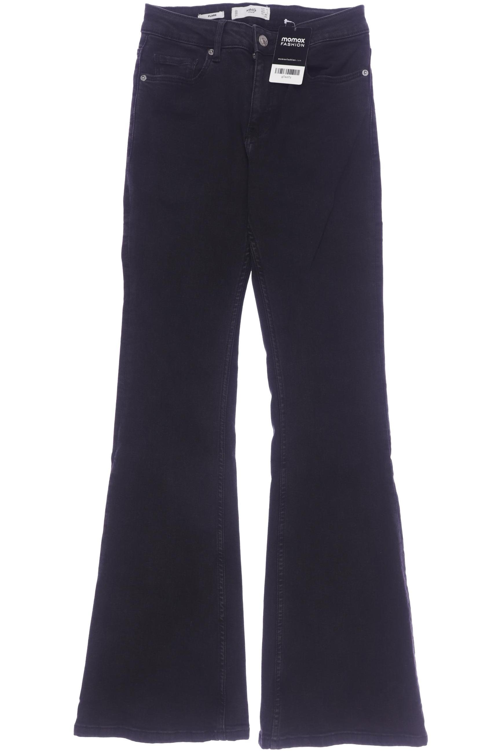 

Mango Damen Jeans, schwarz, Gr. 36