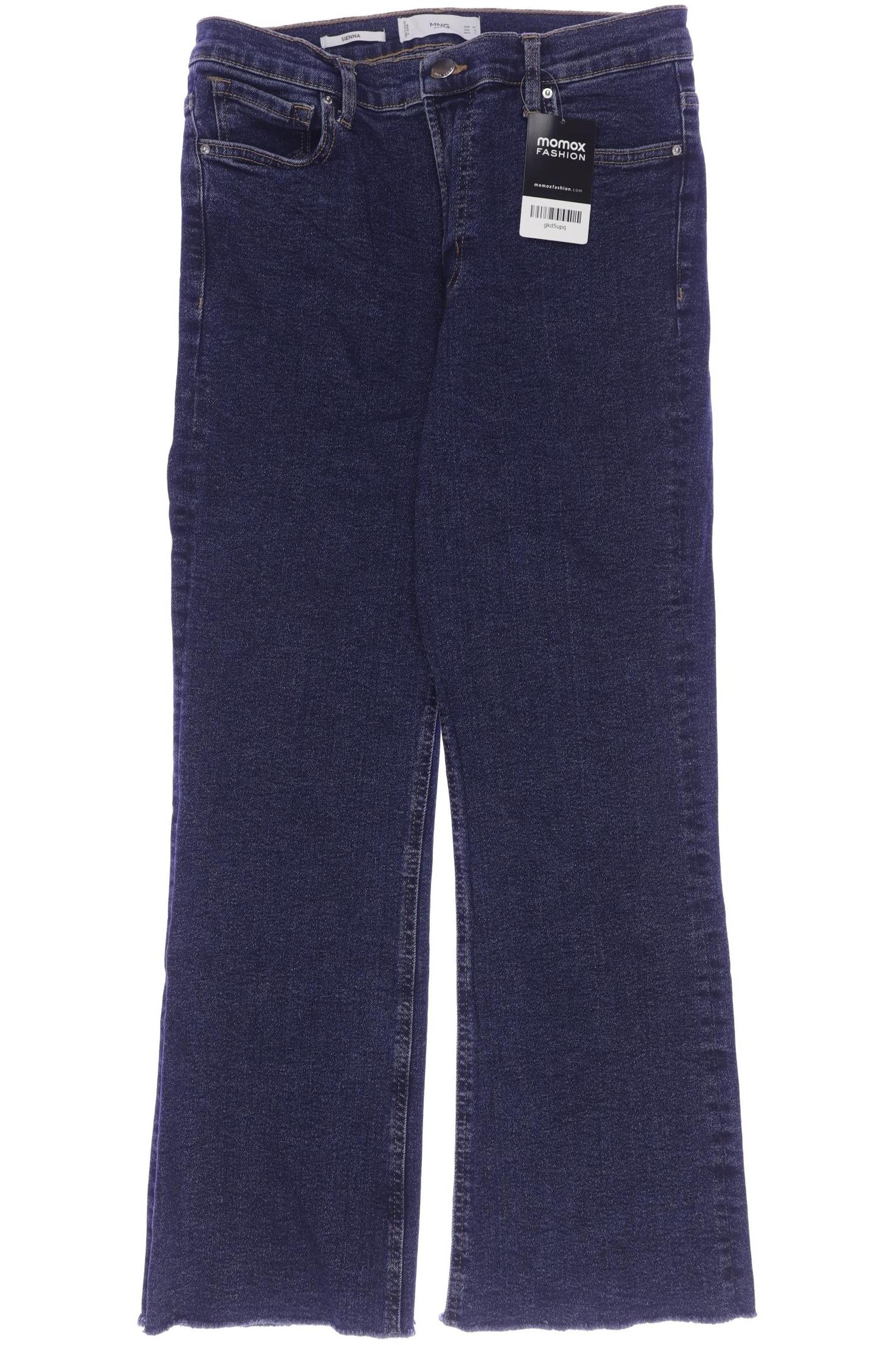 

Mango Damen Jeans, marineblau, Gr. 40