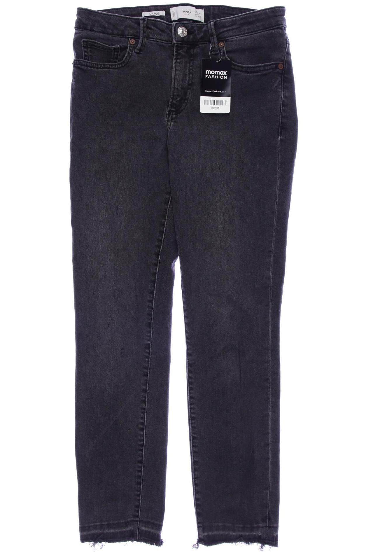 

Mango Damen Jeans, schwarz, Gr. 38