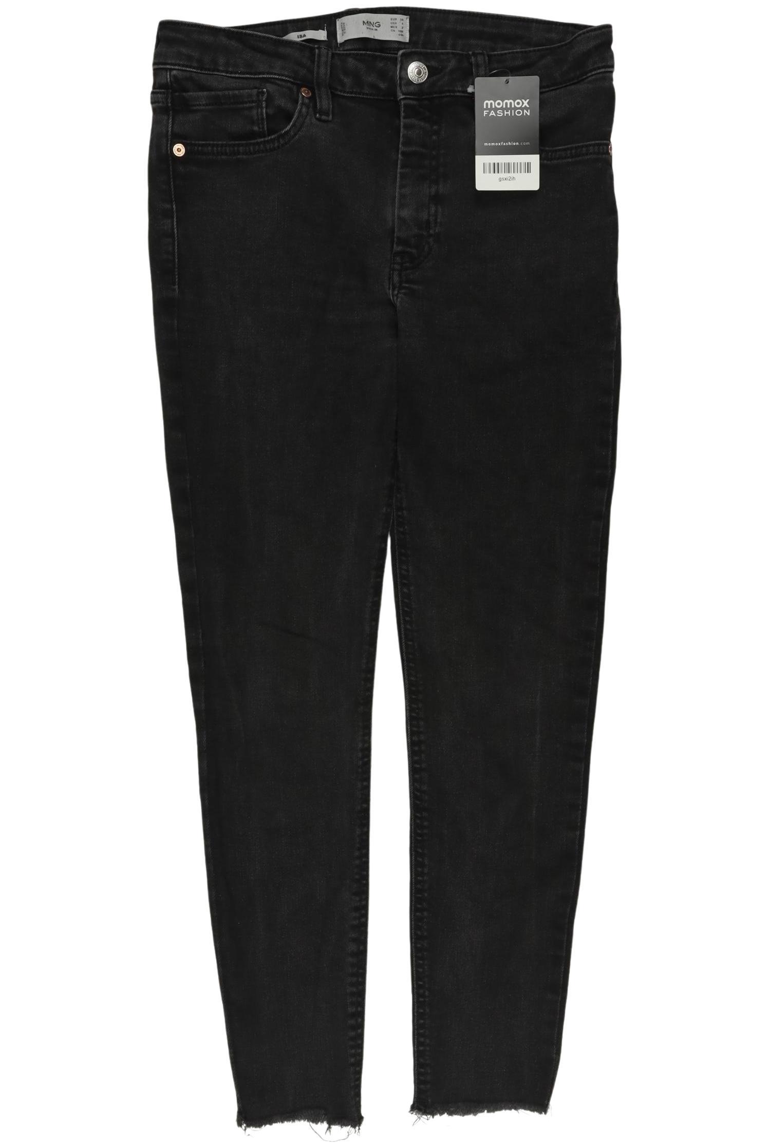 

Mango Damen Jeans, schwarz, Gr. 36