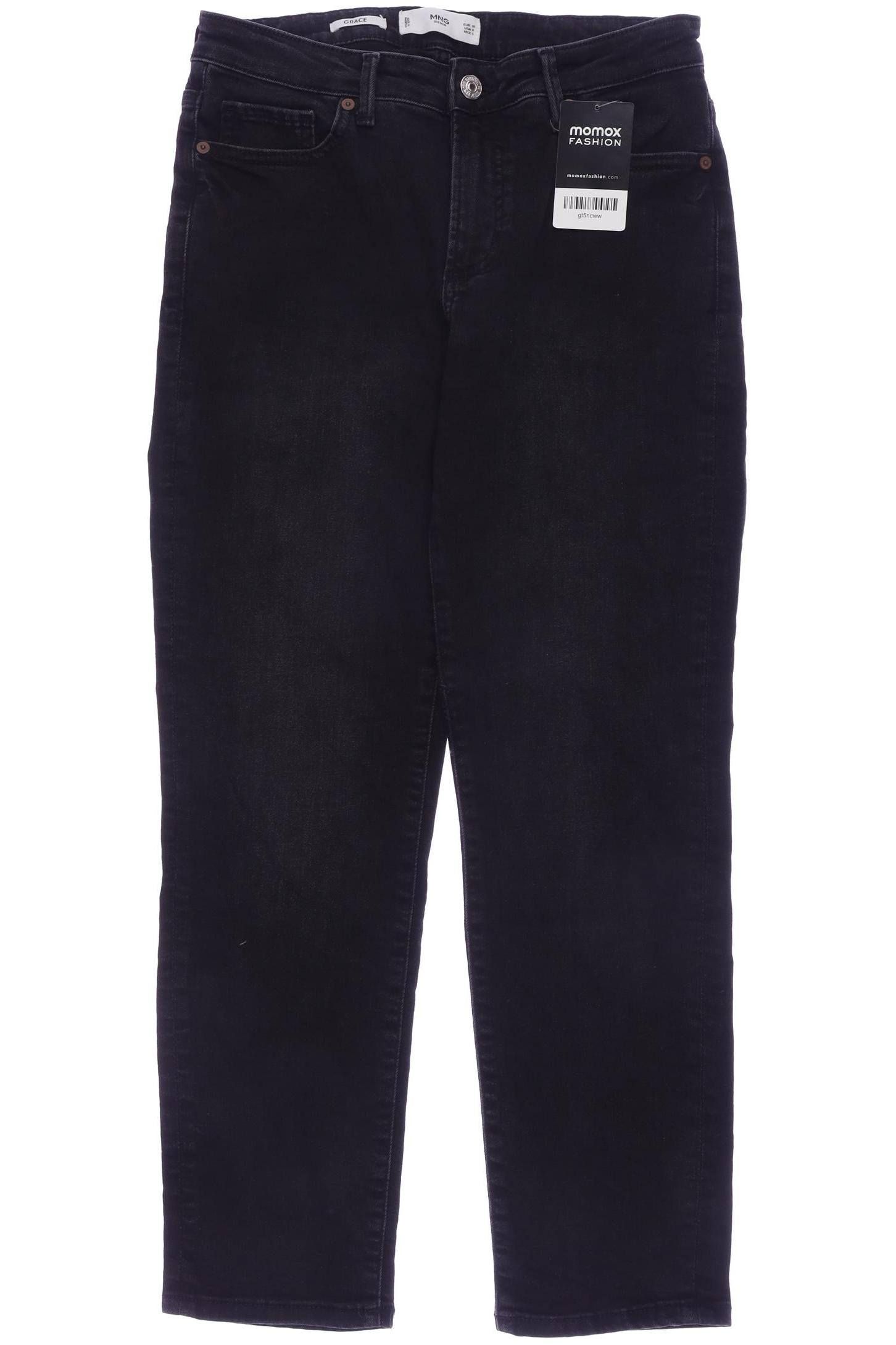 

Mango Damen Jeans, schwarz, Gr. 38