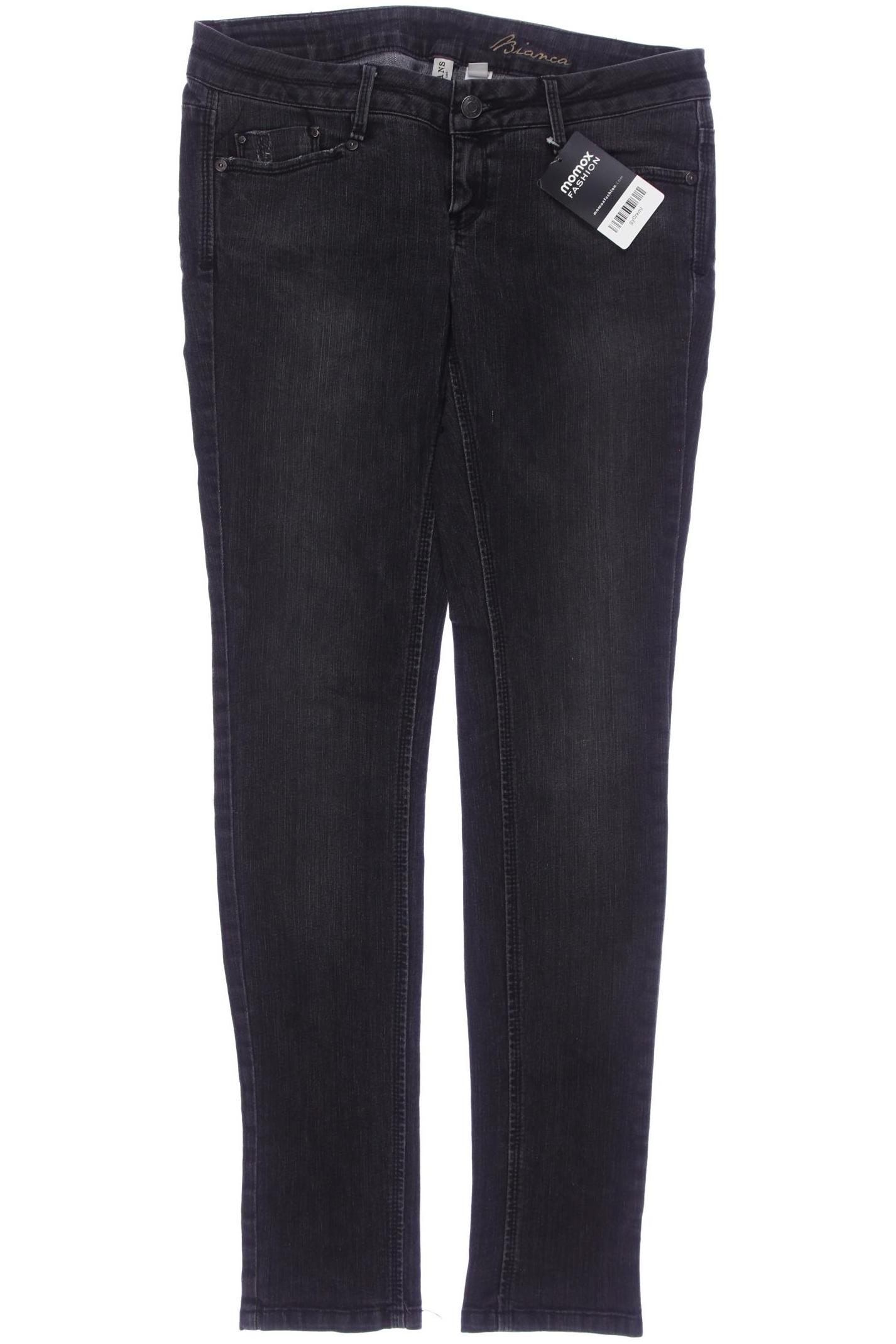 

Mango Damen Jeans, grau, Gr. 38