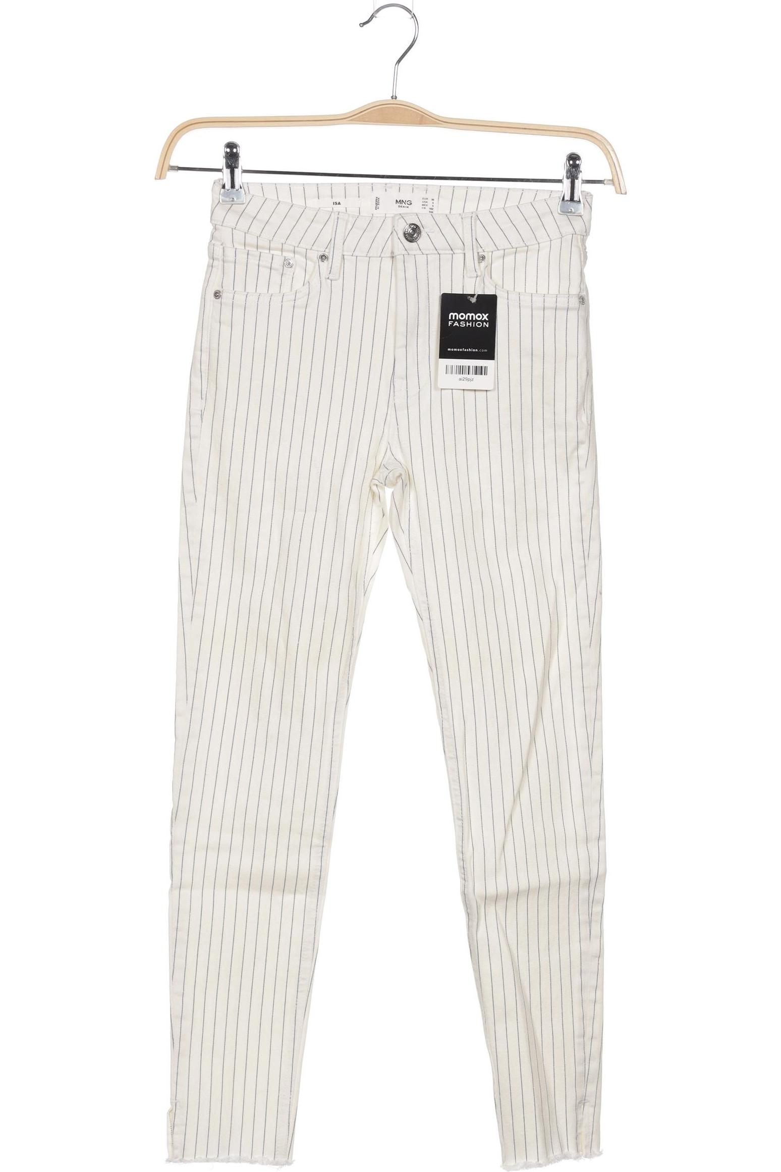 

Mango Damen Jeans, weiß, Gr. 36