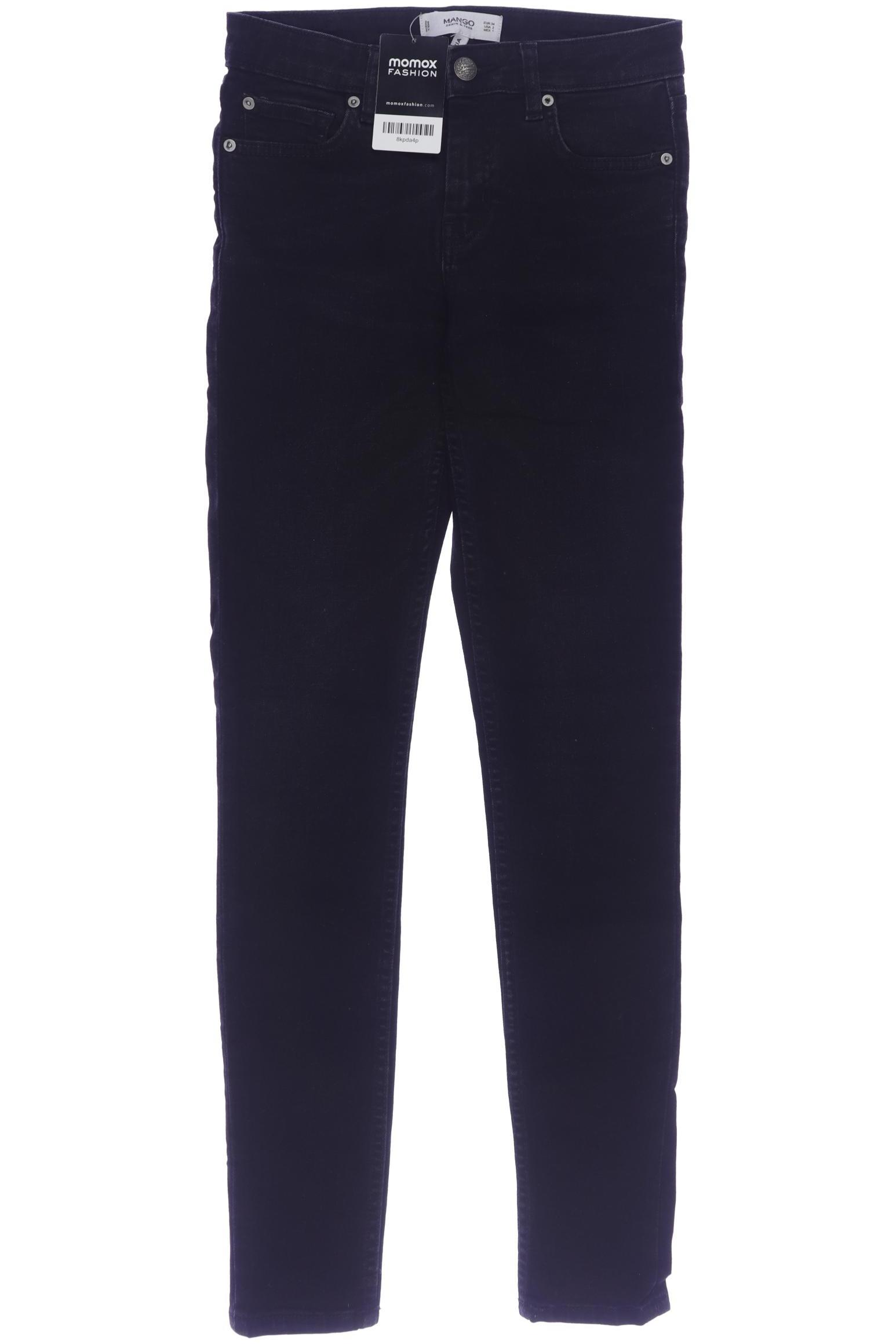 

Mango Damen Jeans, schwarz, Gr. 34