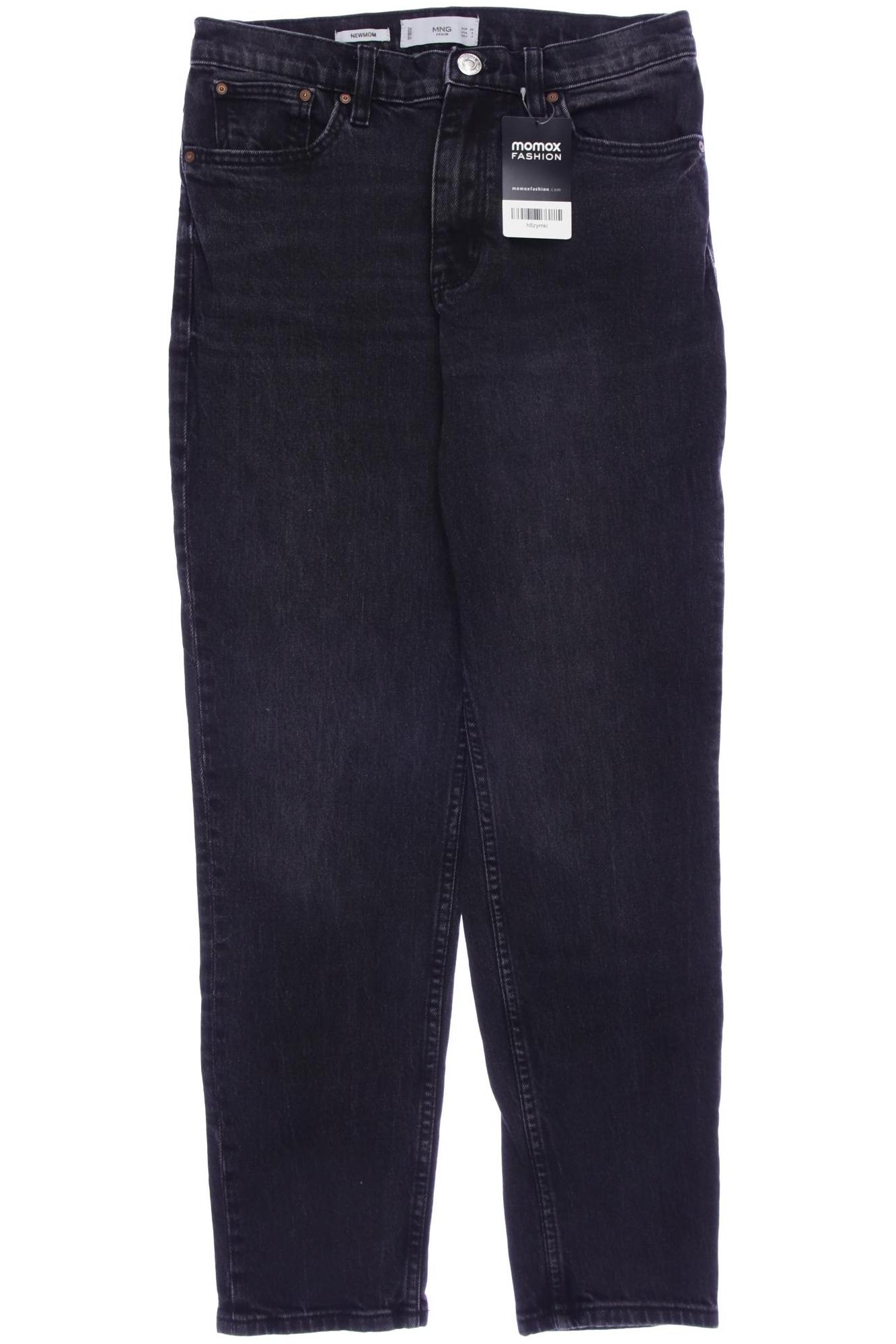

Mango Damen Jeans, schwarz, Gr. 38