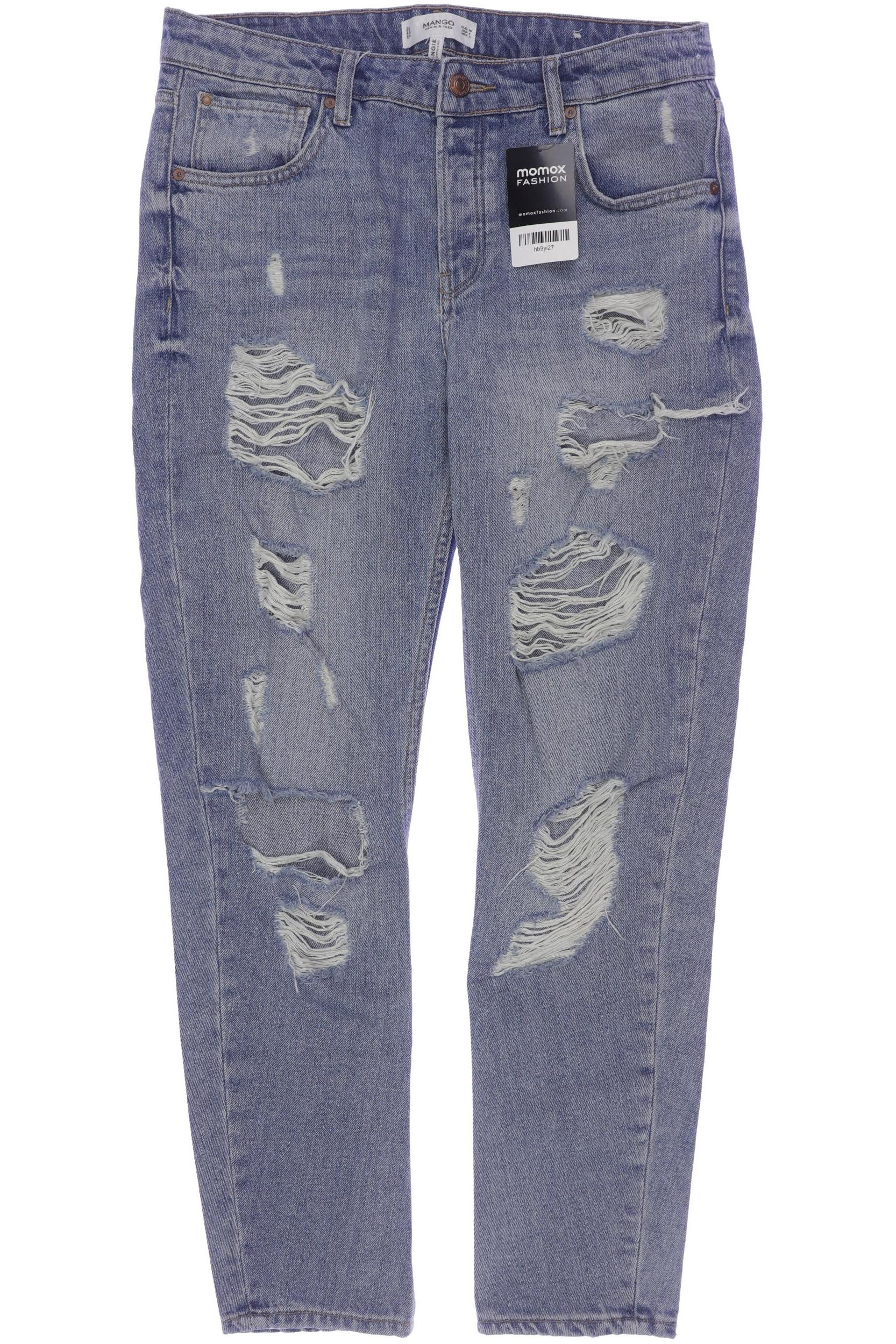 

Mango Damen Jeans, blau, Gr. 36