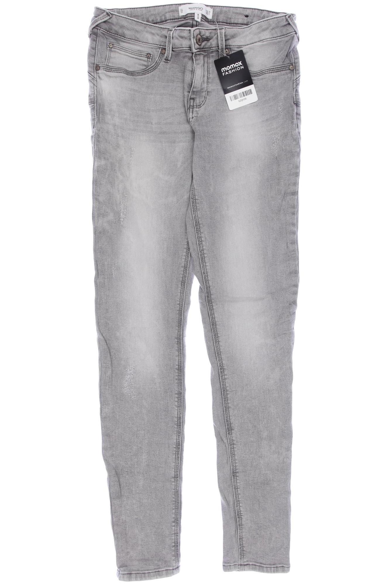 

Mango Damen Jeans, grau, Gr. 36