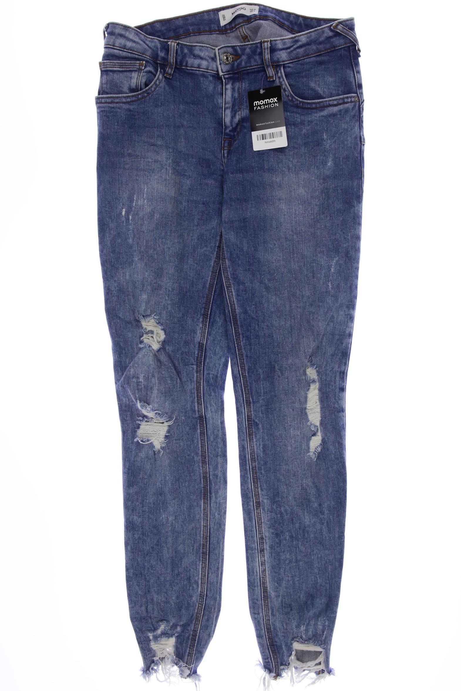 

Mango Damen Jeans, blau, Gr. 38