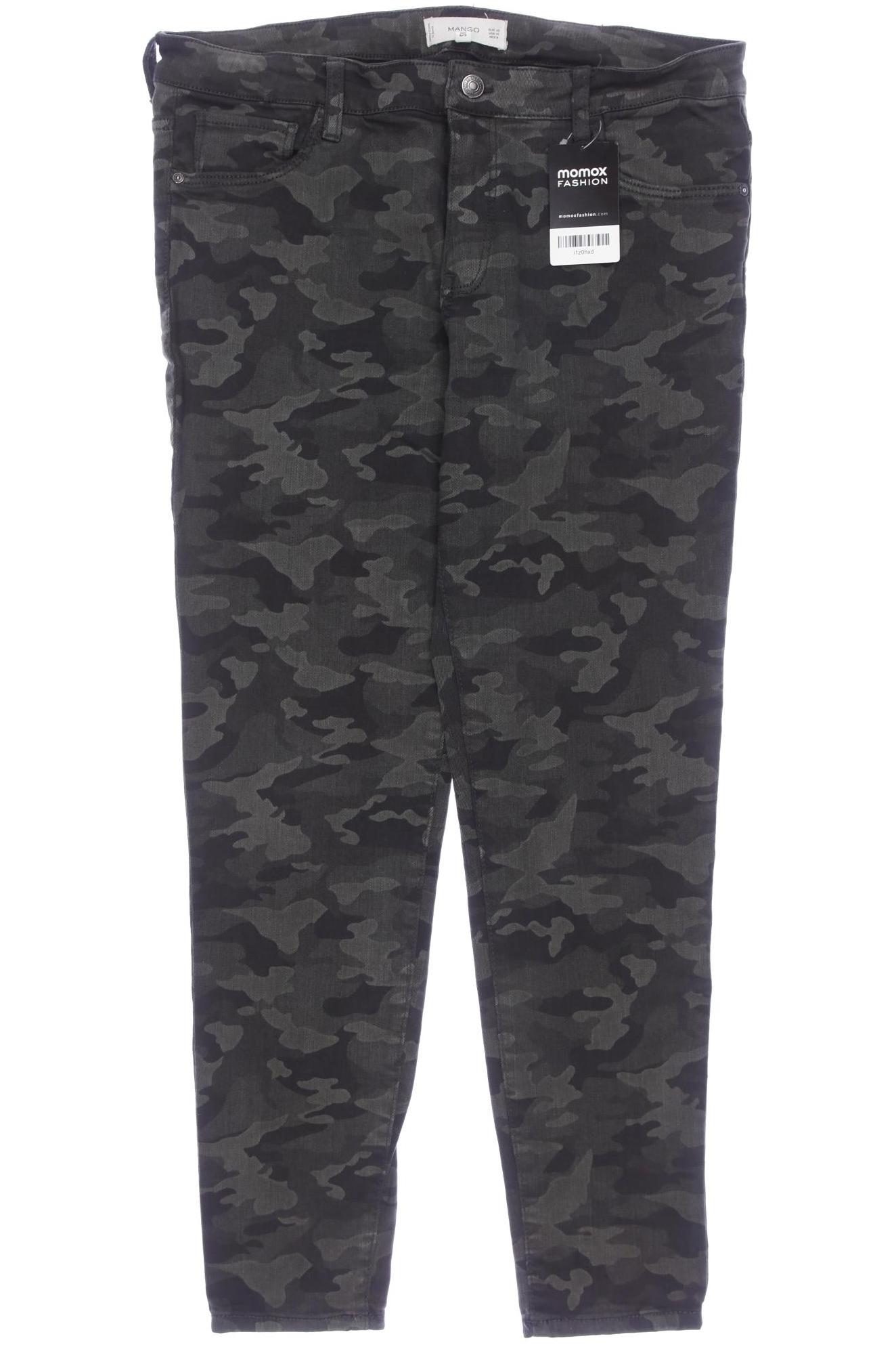 

Mango Damen Jeans, grün, Gr. 42