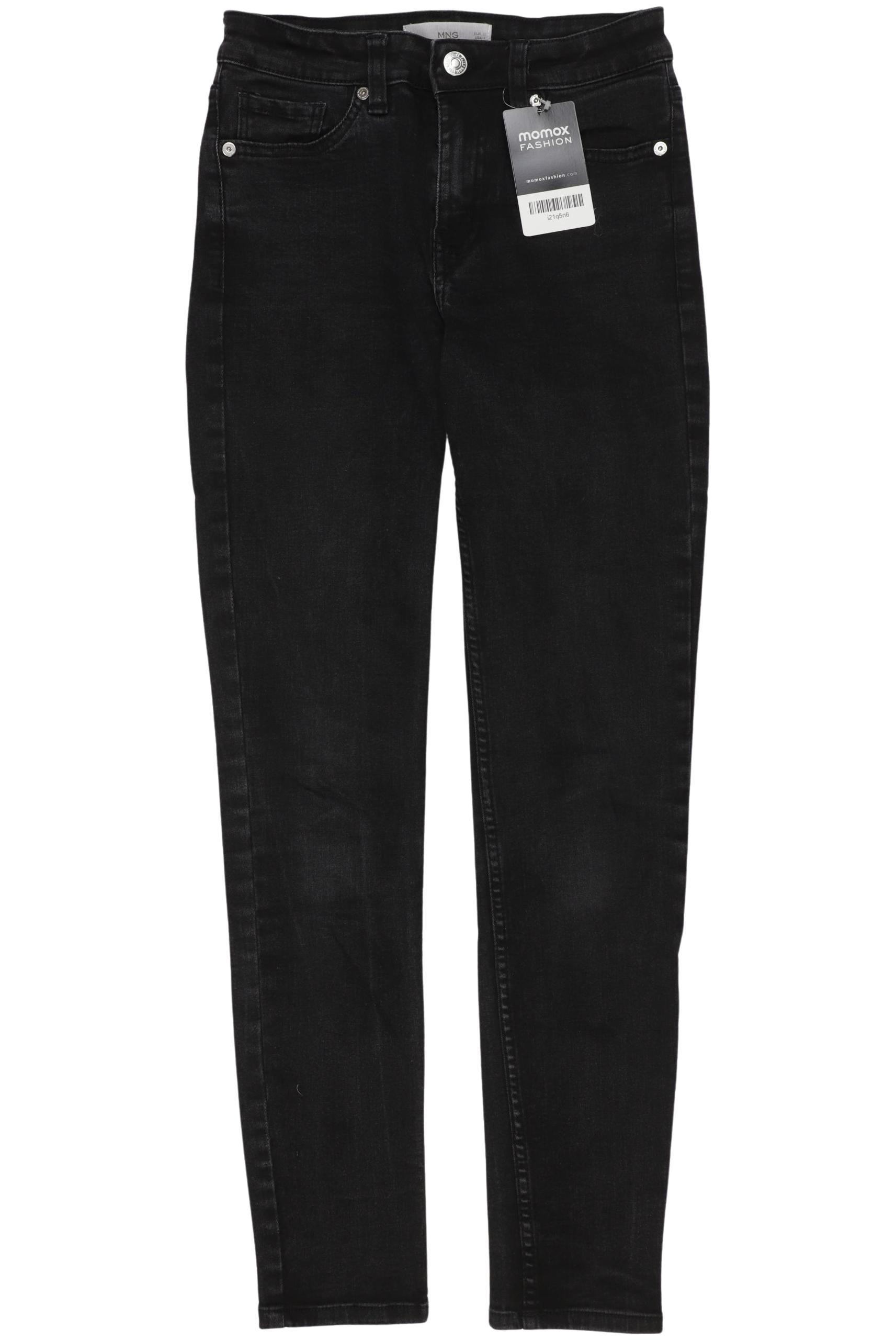 

Mango Damen Jeans, schwarz, Gr. 32