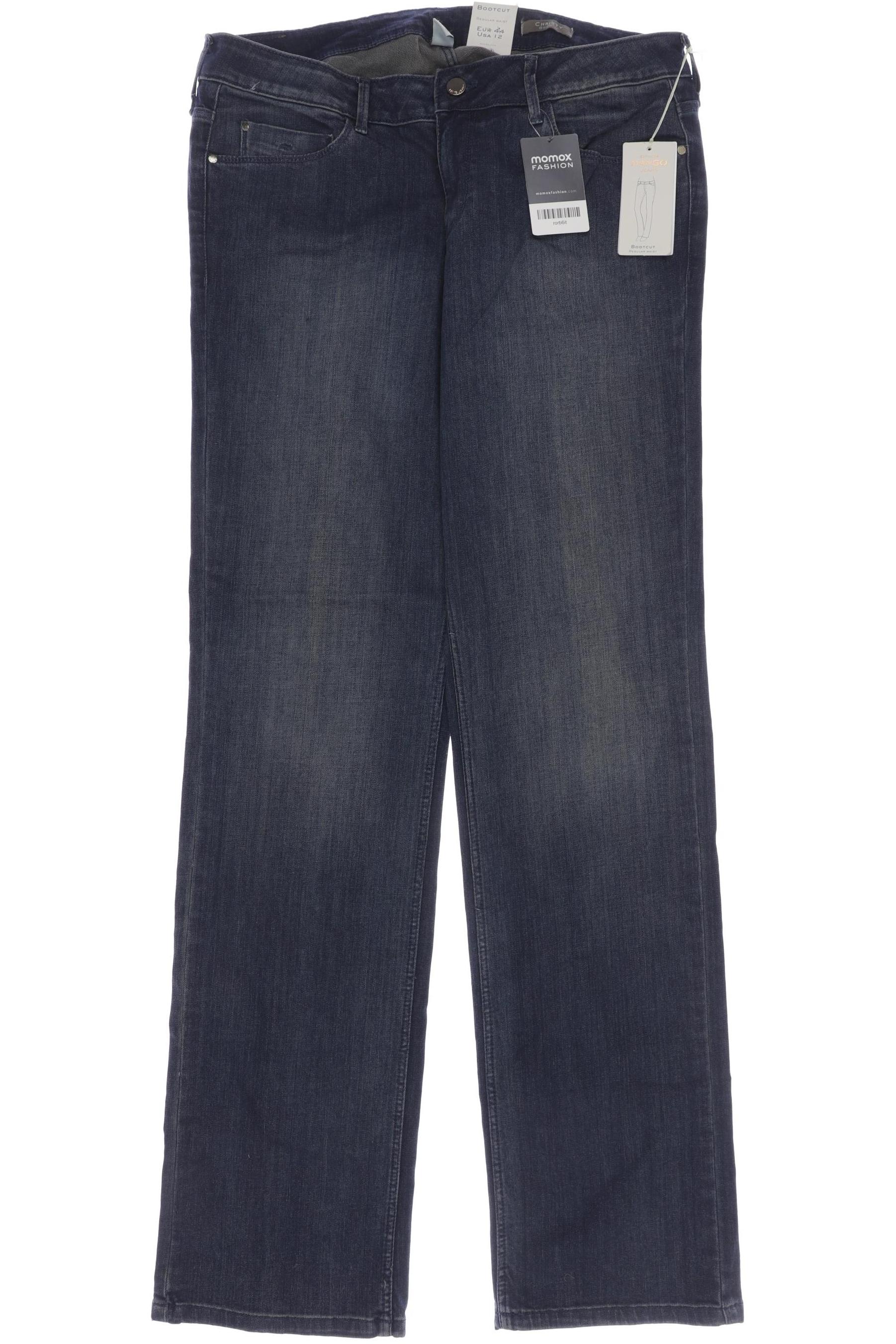 

Mango Damen Jeans, marineblau, Gr. 44
