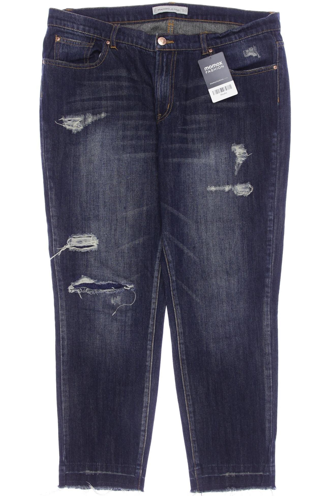 

Mango Damen Jeans, marineblau, Gr. 42