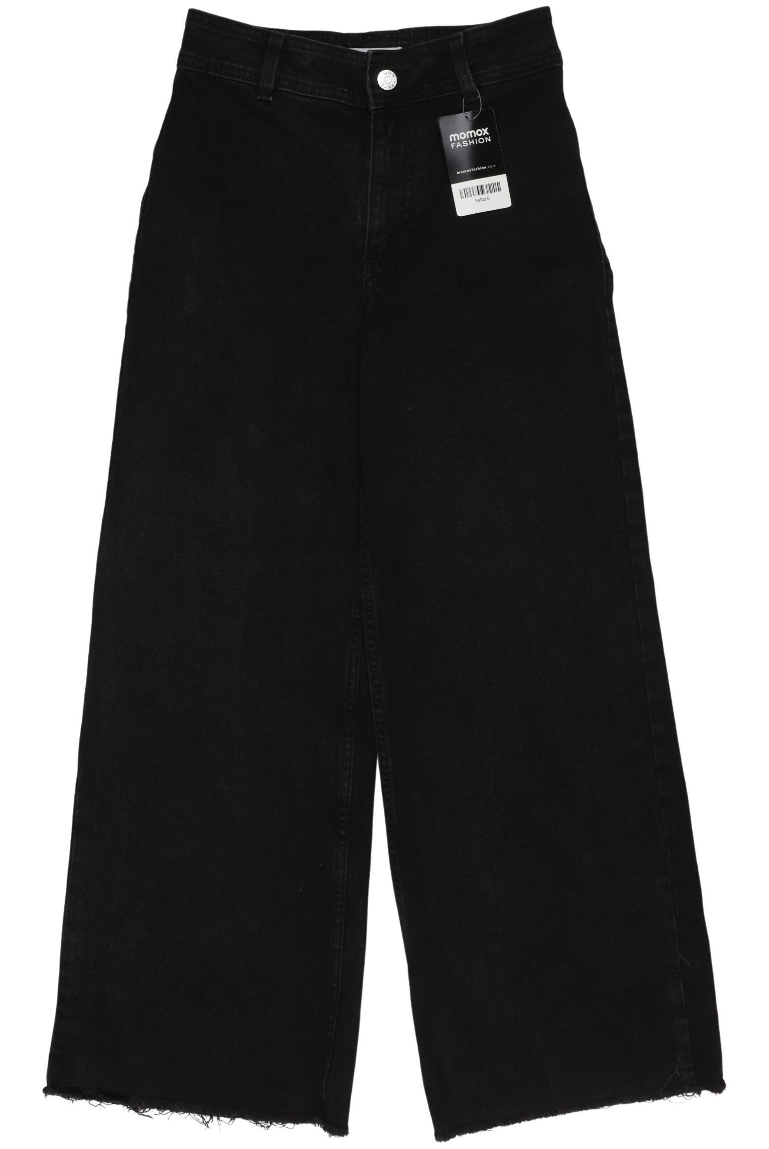 

Mango Damen Jeans, schwarz, Gr. 34