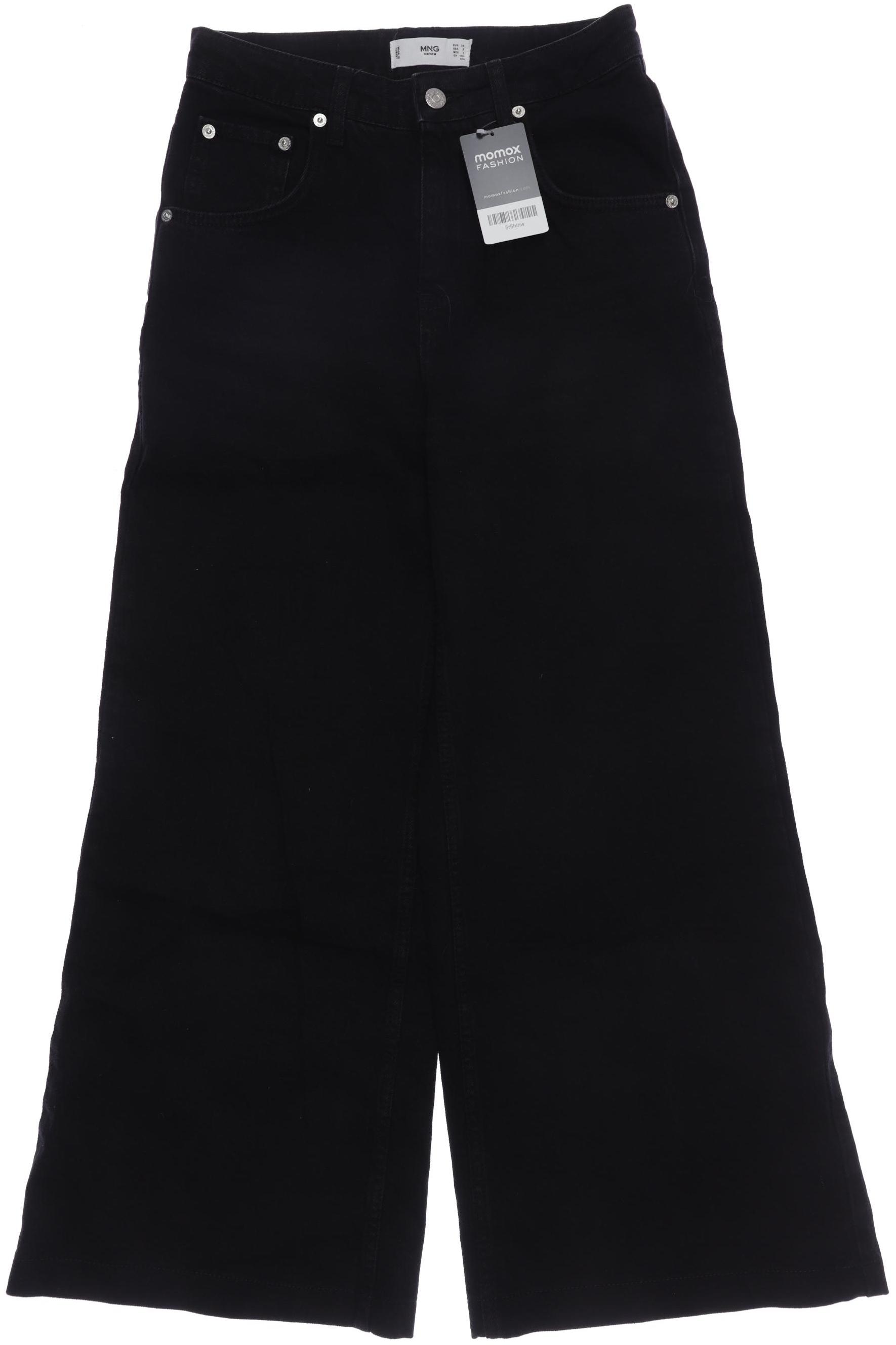 

Mango Damen Jeans, schwarz, Gr. 34