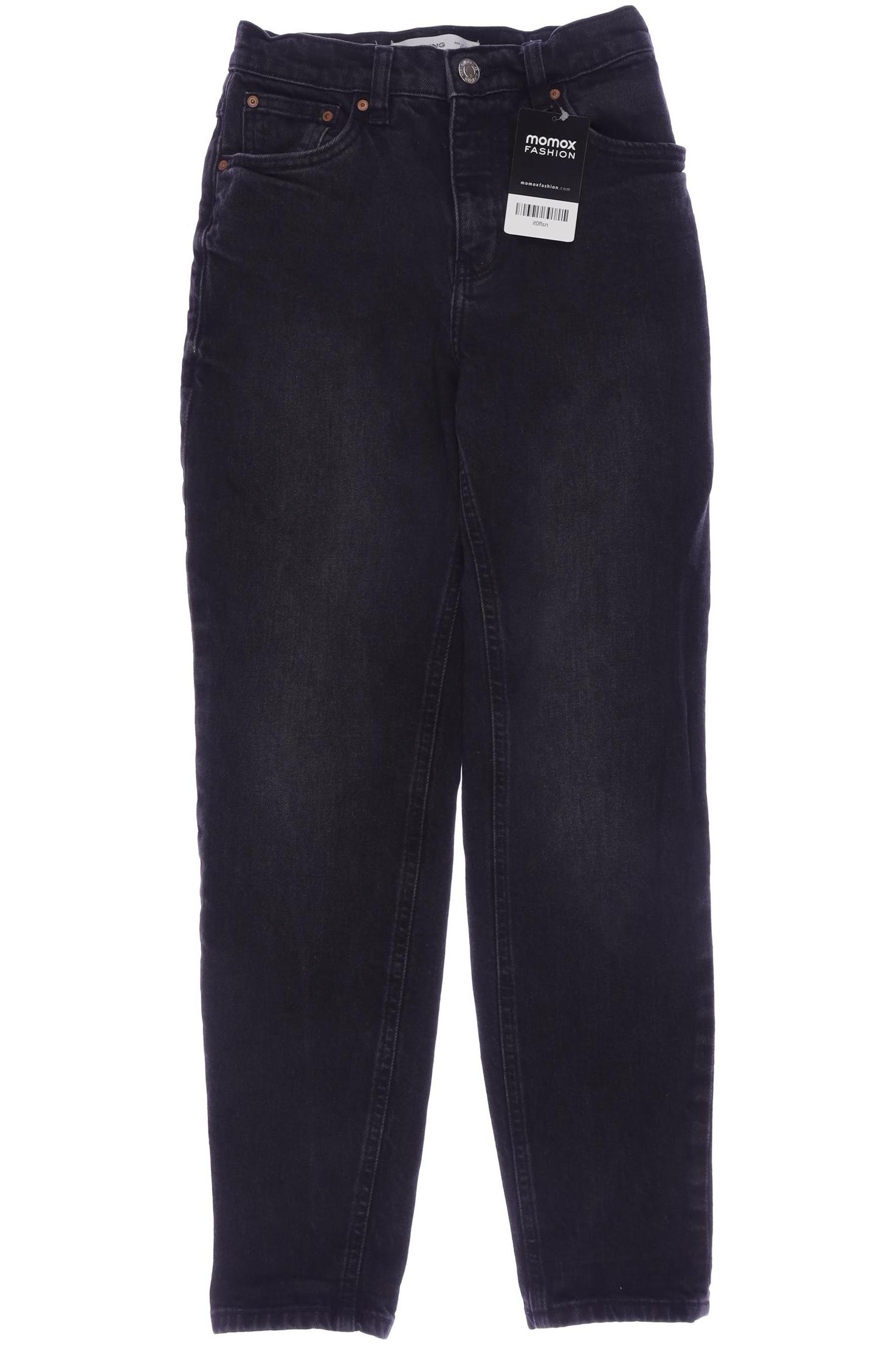

Mango Damen Jeans, grau, Gr. 32