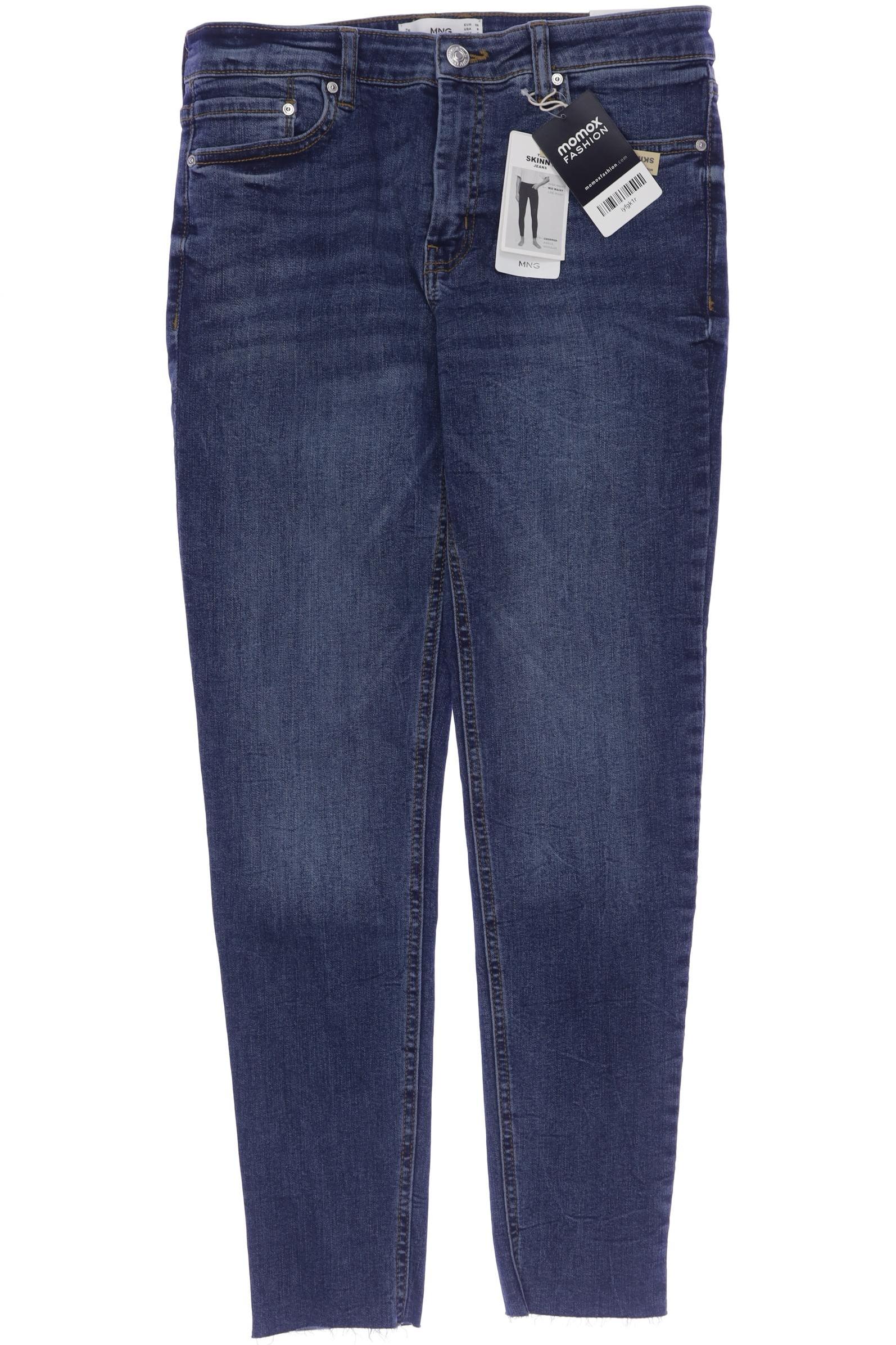 

Mango Damen Jeans, marineblau, Gr. 38