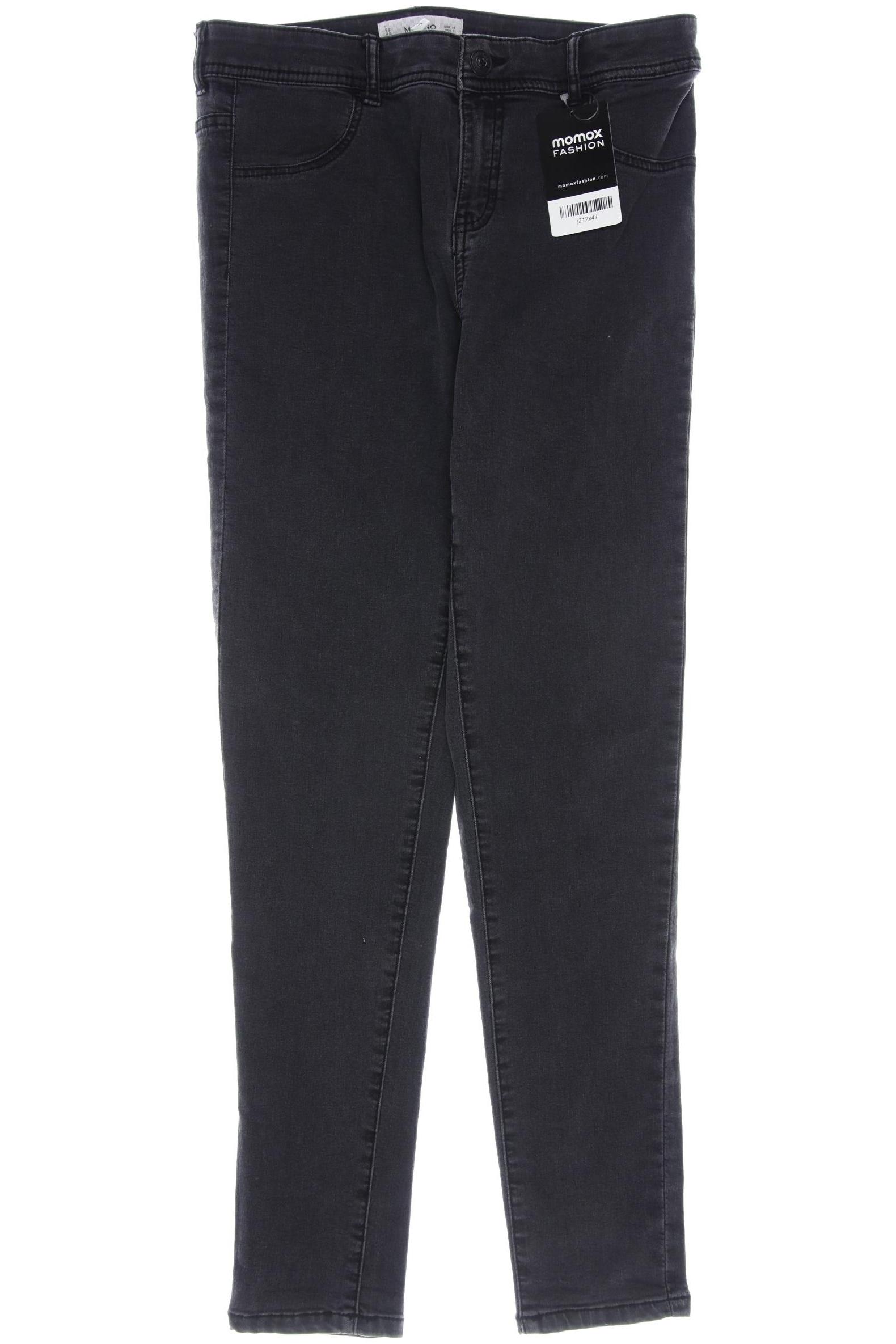 

Mango Damen Jeans, grau, Gr. 38