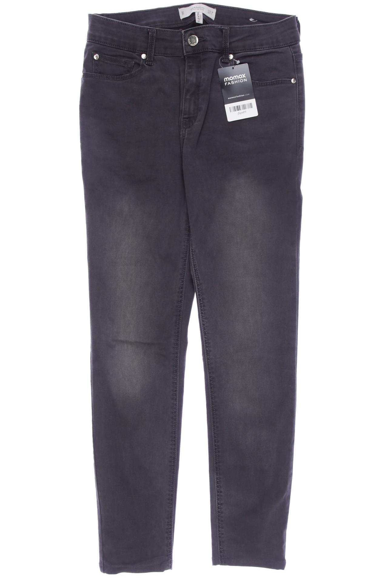

Mango Damen Jeans, grau, Gr. 36