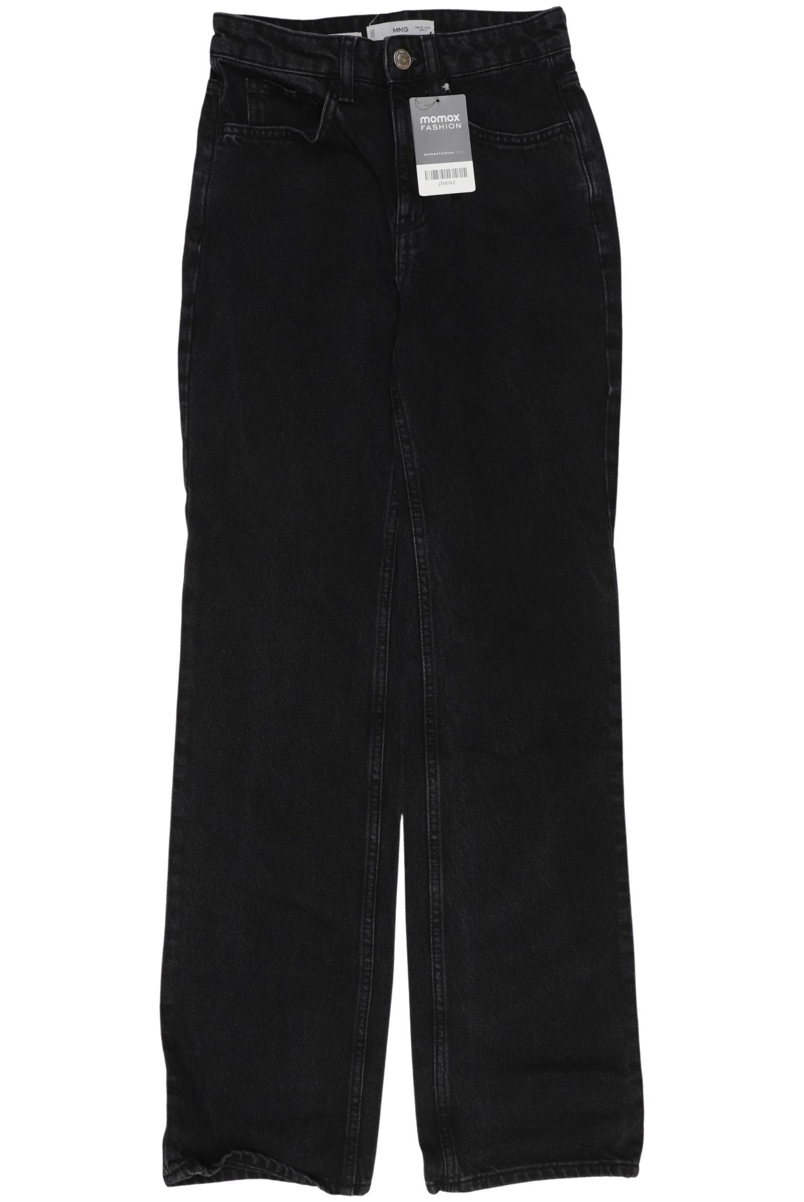 

Mango Damen Jeans, schwarz, Gr. 32