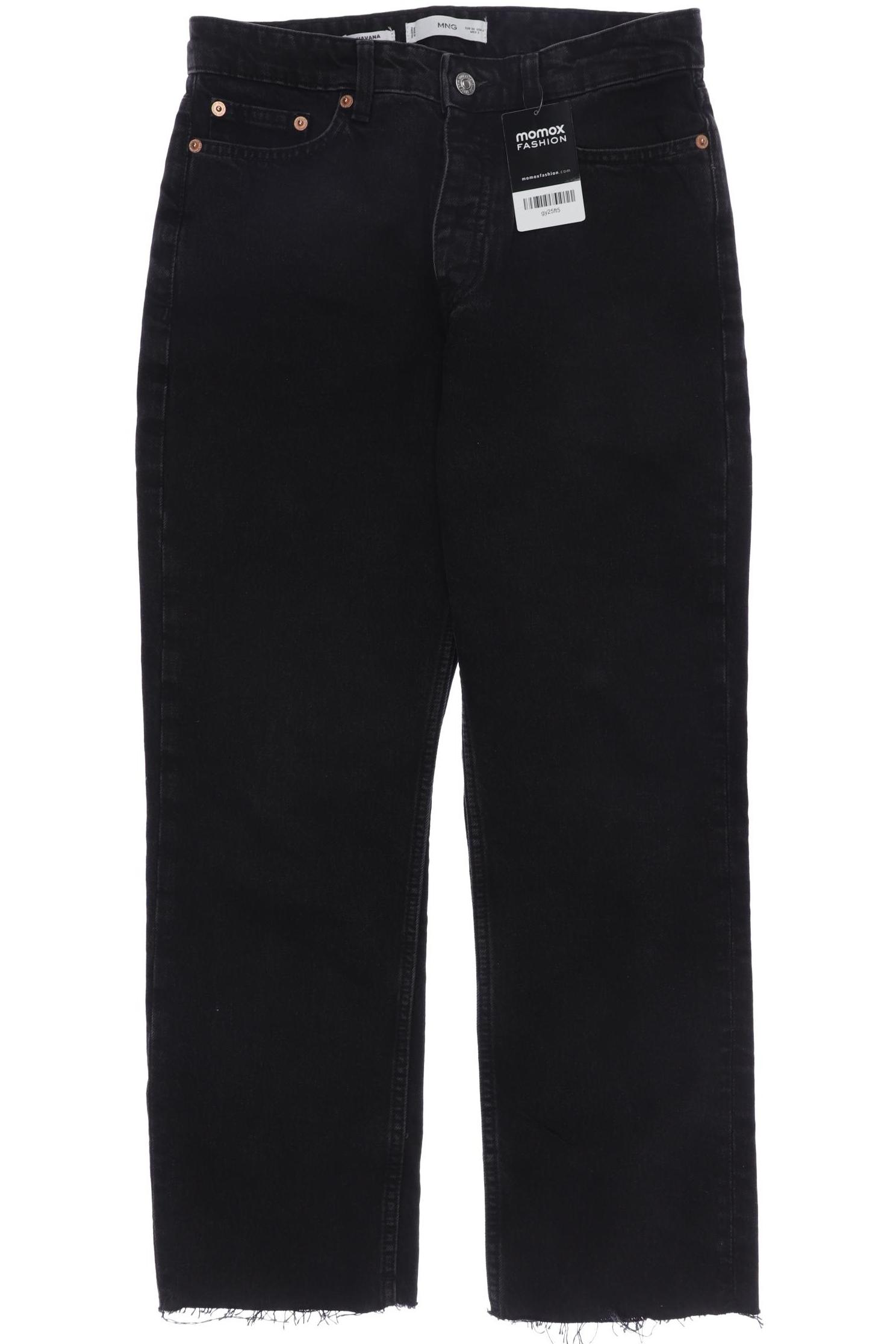 

Mango Damen Jeans, schwarz, Gr. 36