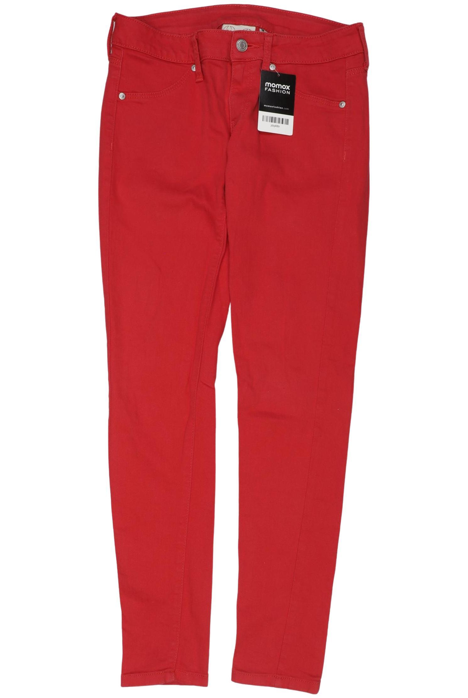 

Mango Damen Jeans, rot, Gr. 36