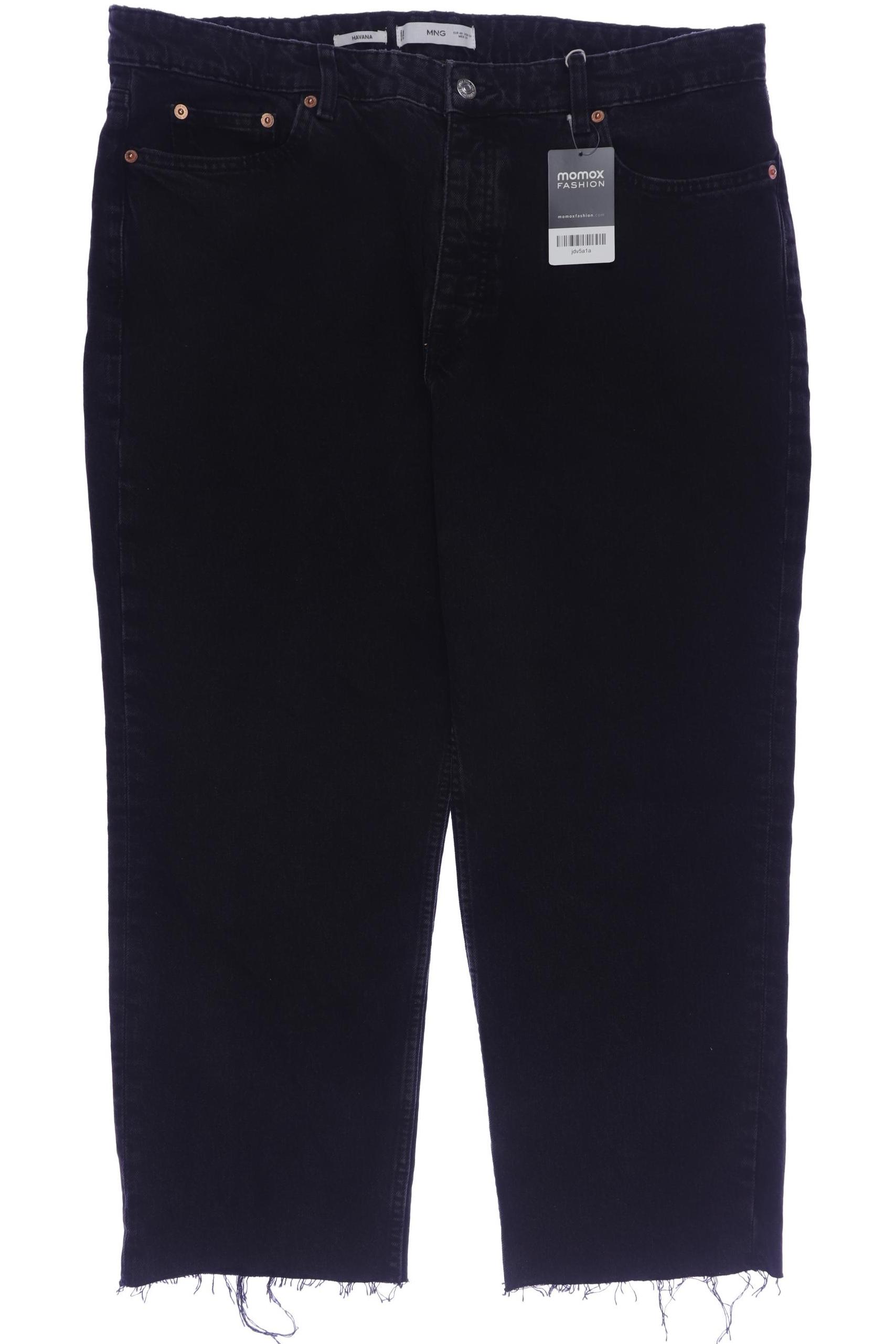 

Mango Damen Jeans, schwarz, Gr. 48