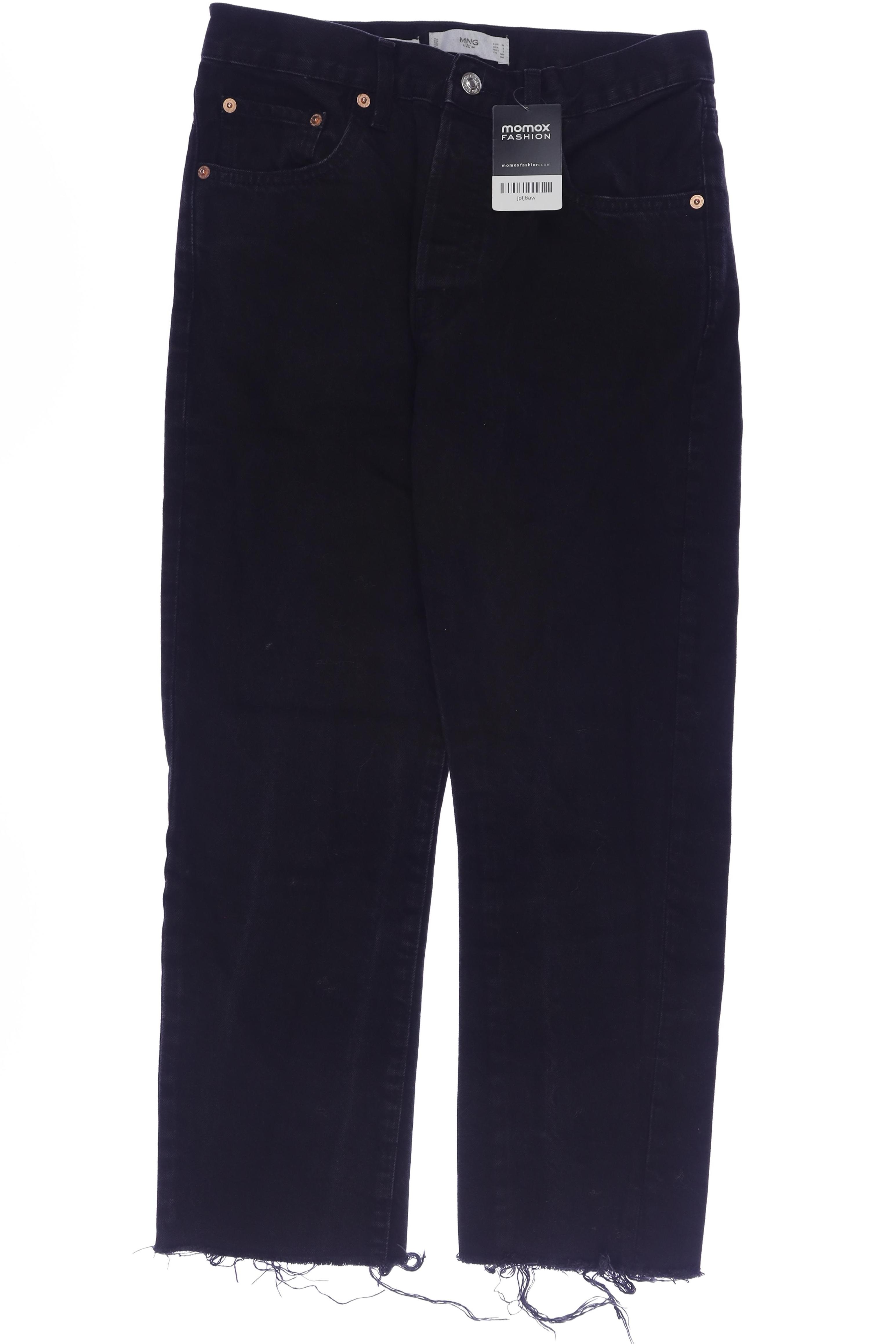 Thumbnail - Mango Damen Jeans, schwarz, Gr. 38