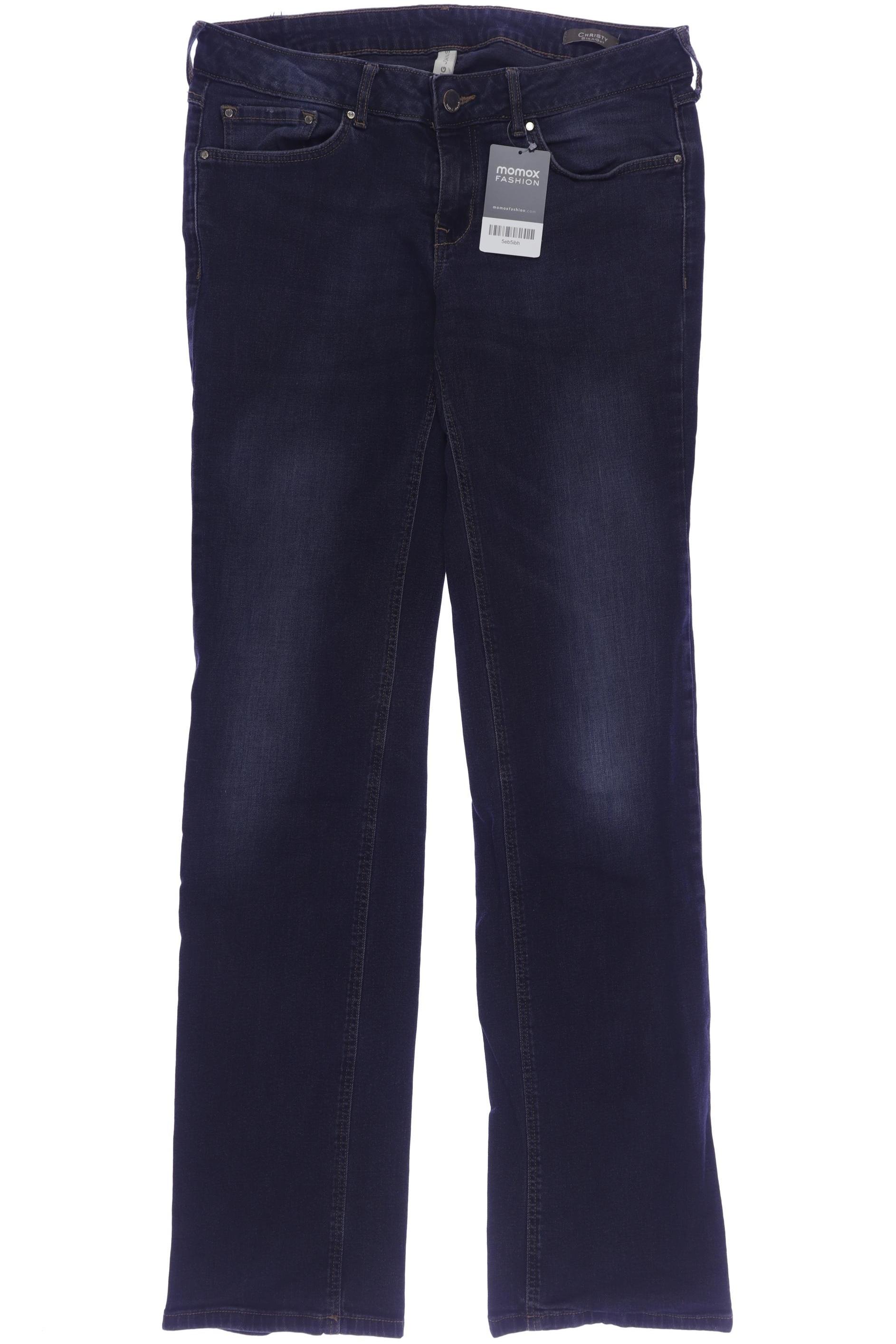 

Mango Damen Jeans, marineblau, Gr. 40