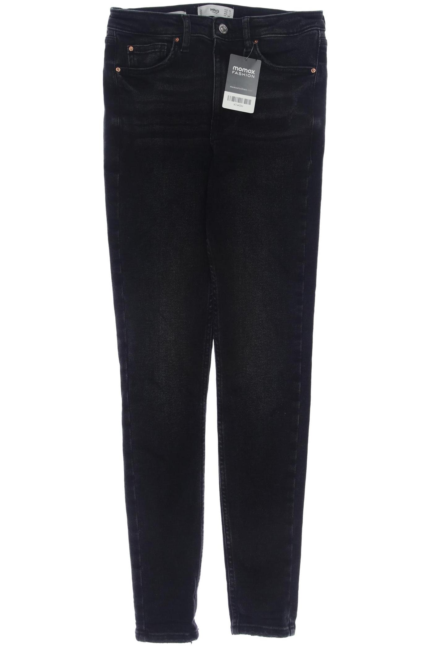 

Mango Damen Jeans, schwarz, Gr. 34