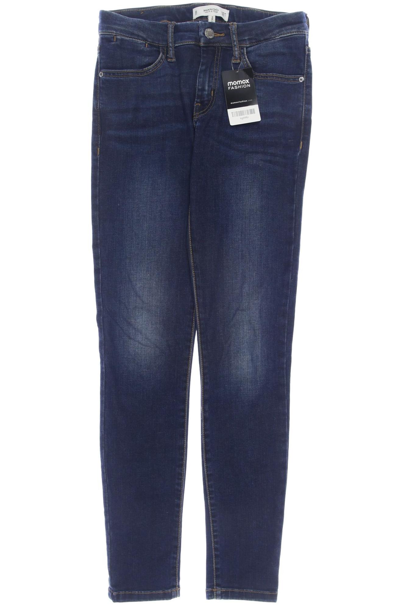 

Mango Damen Jeans, marineblau, Gr. 34