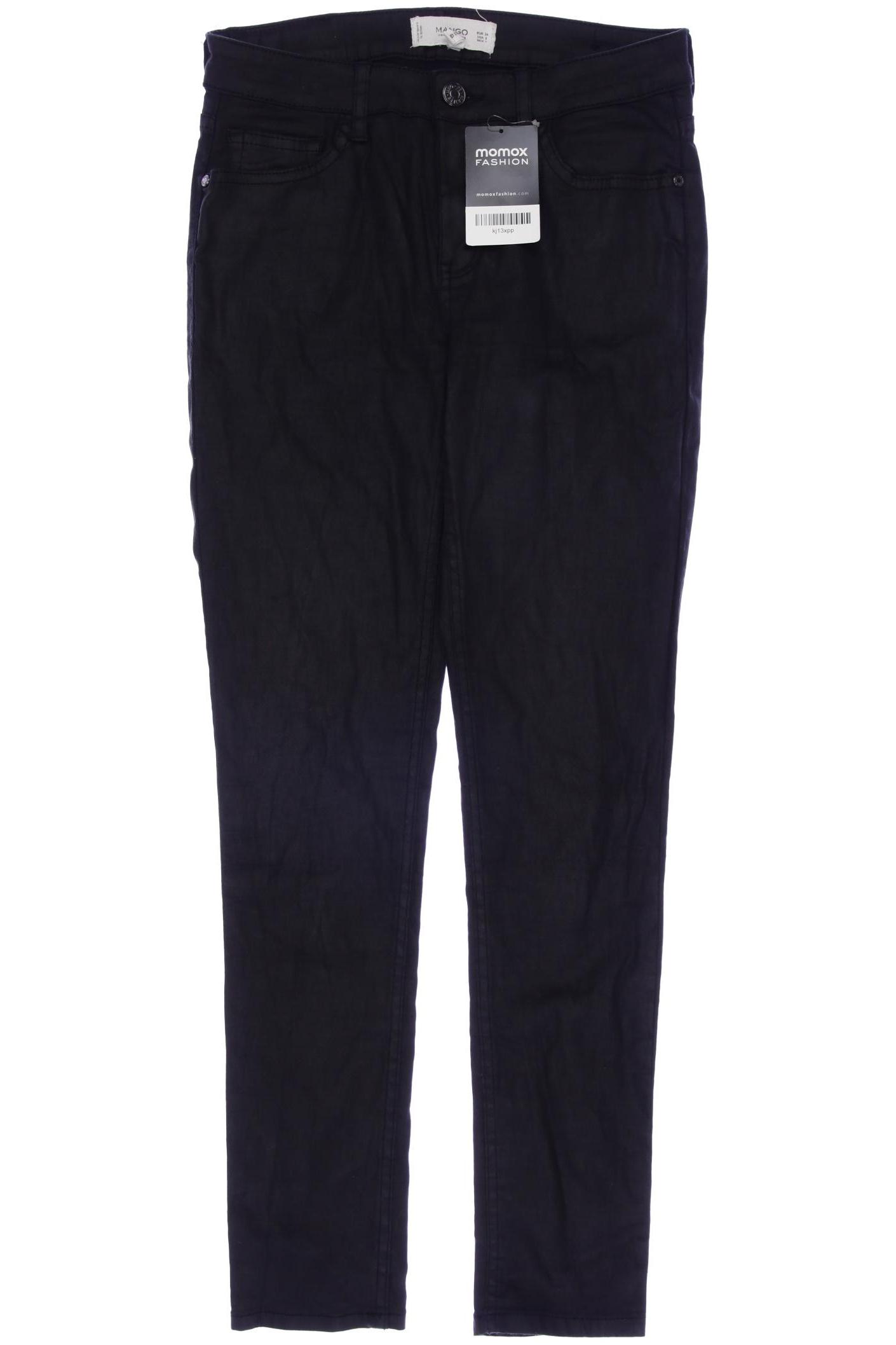 

Mango Damen Jeans, schwarz, Gr. 34