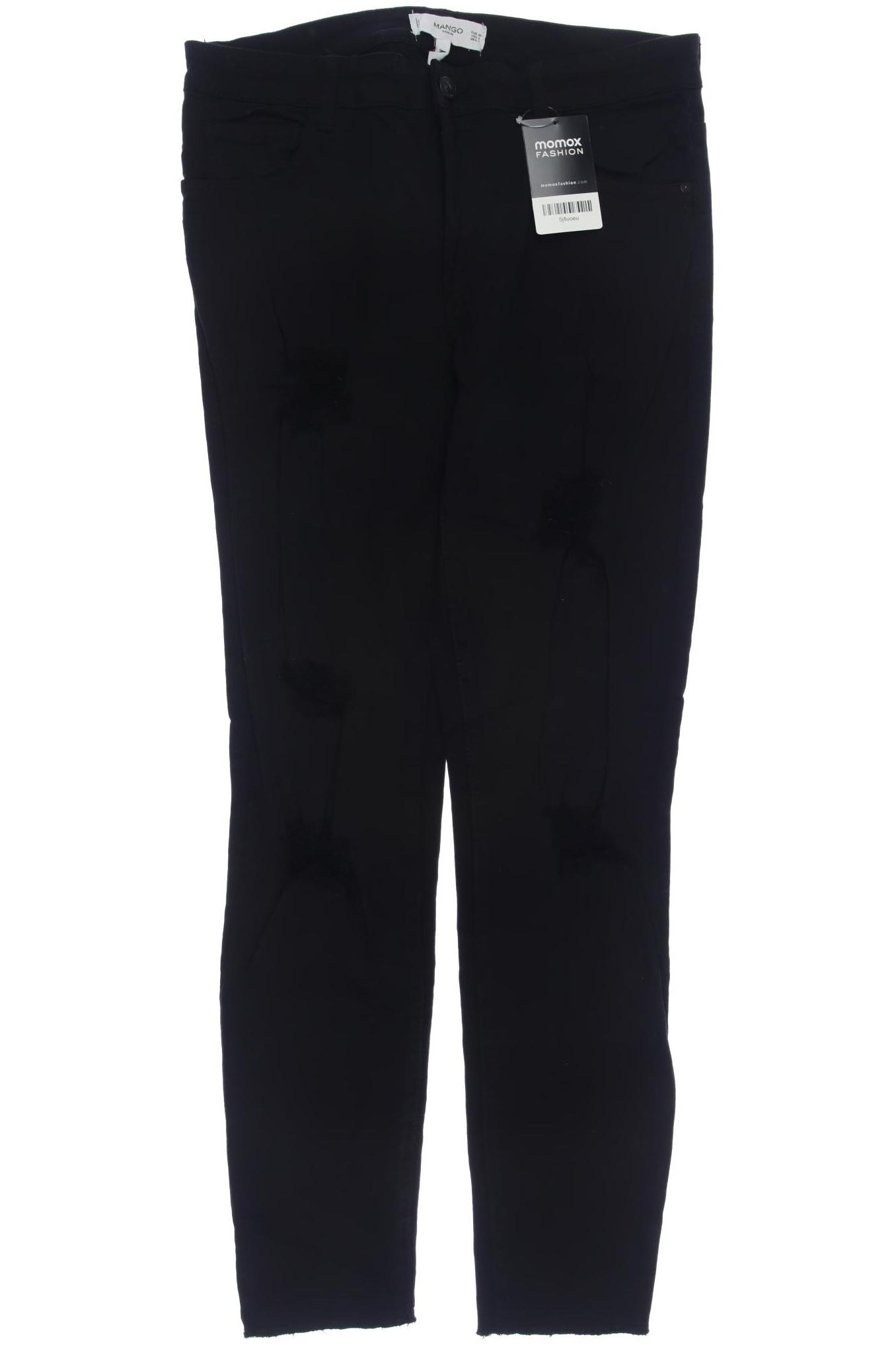 

Mango Damen Jeans, schwarz, Gr. 40