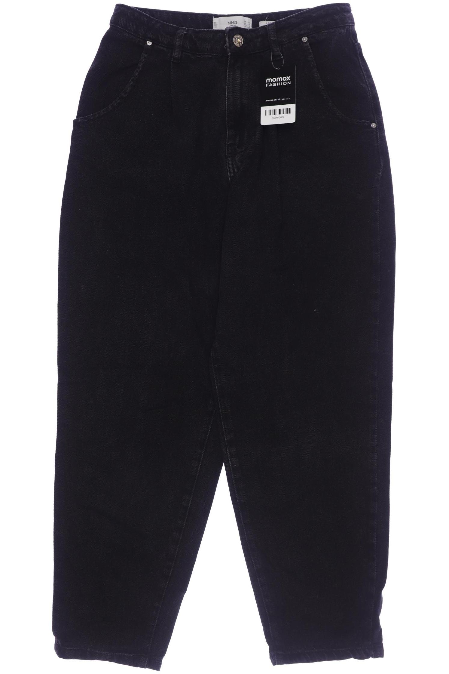 

Mango Damen Jeans, schwarz, Gr. 36