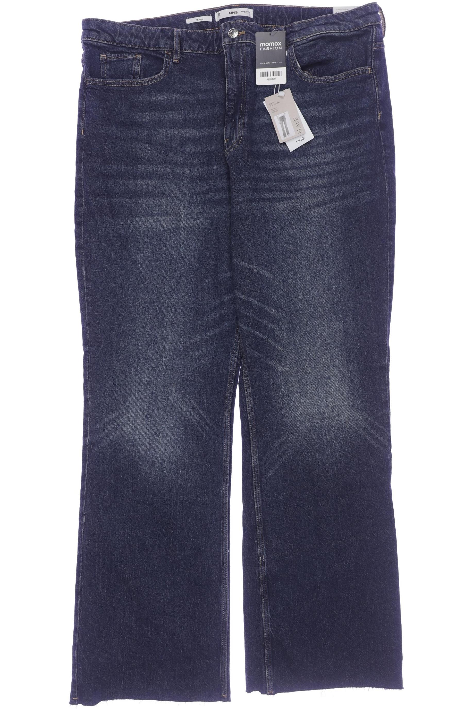 

Mango Damen Jeans, marineblau, Gr. 52