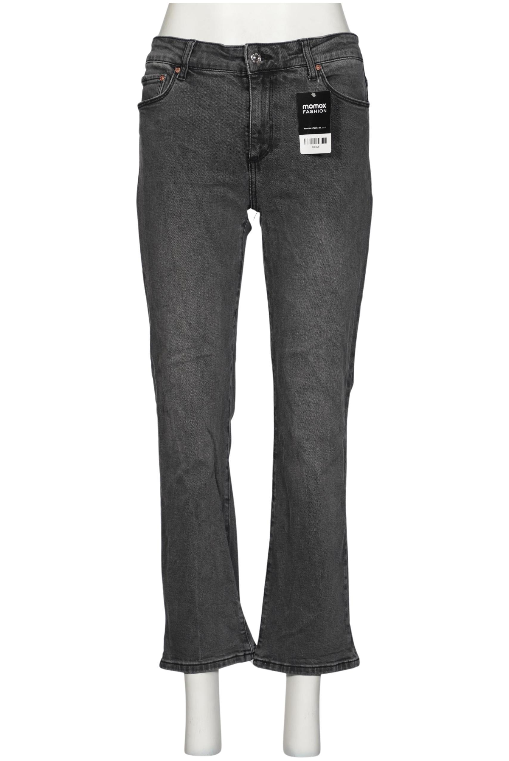 

Mango Damen Jeans, grau, Gr. 40