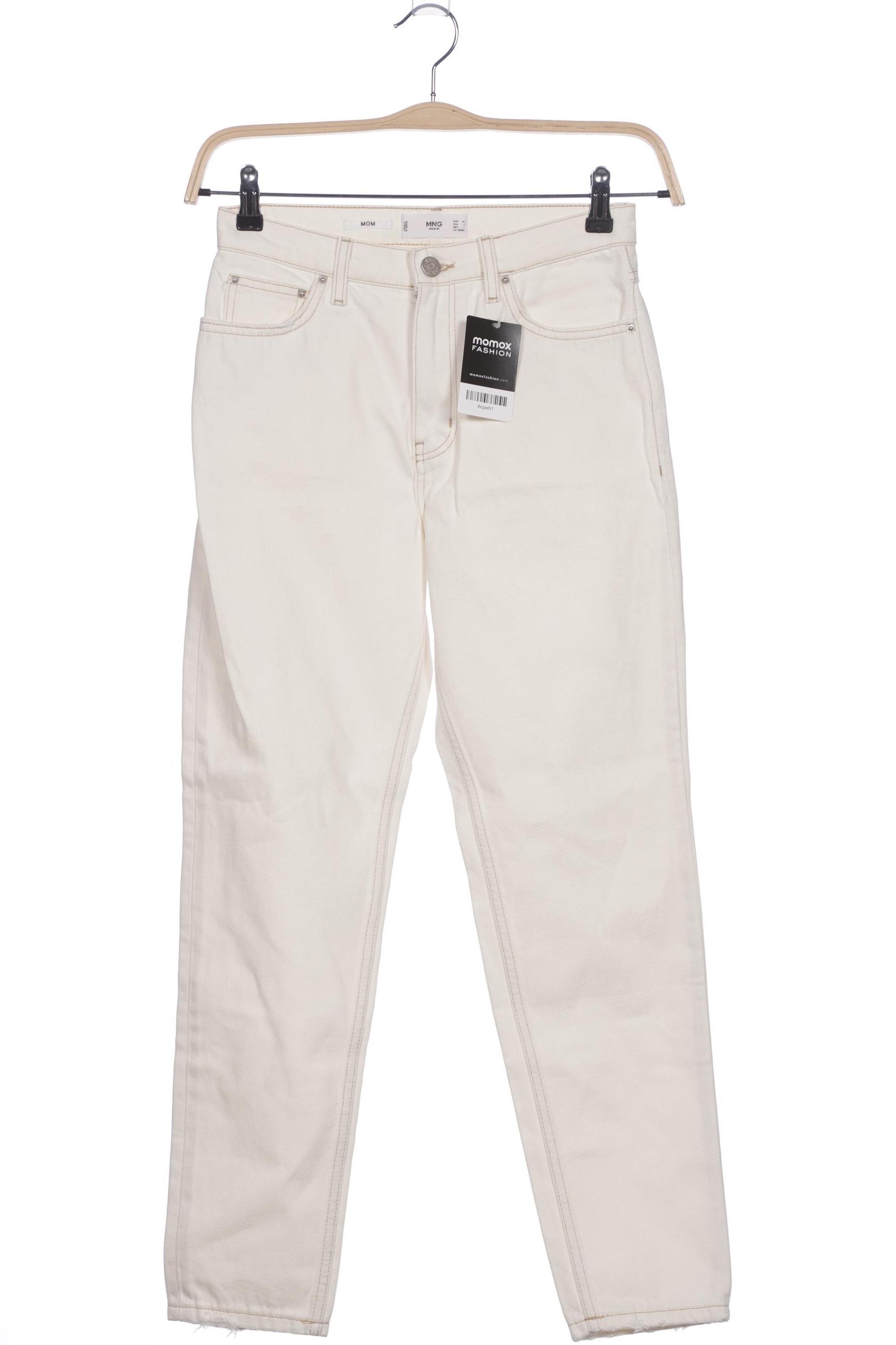 

Mango Damen Jeans, weiß, Gr. 34