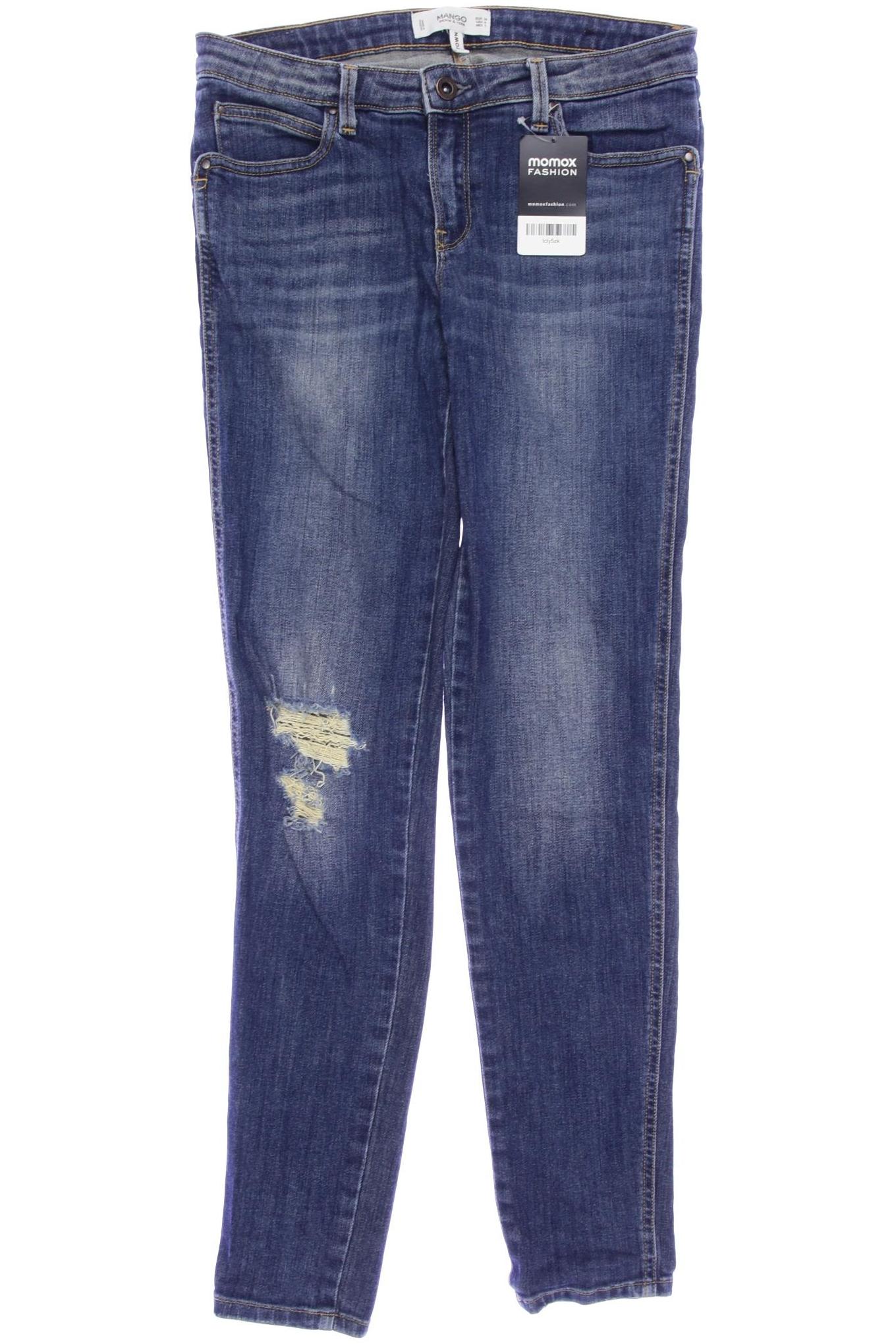

Mango Damen Jeans, blau, Gr. 38