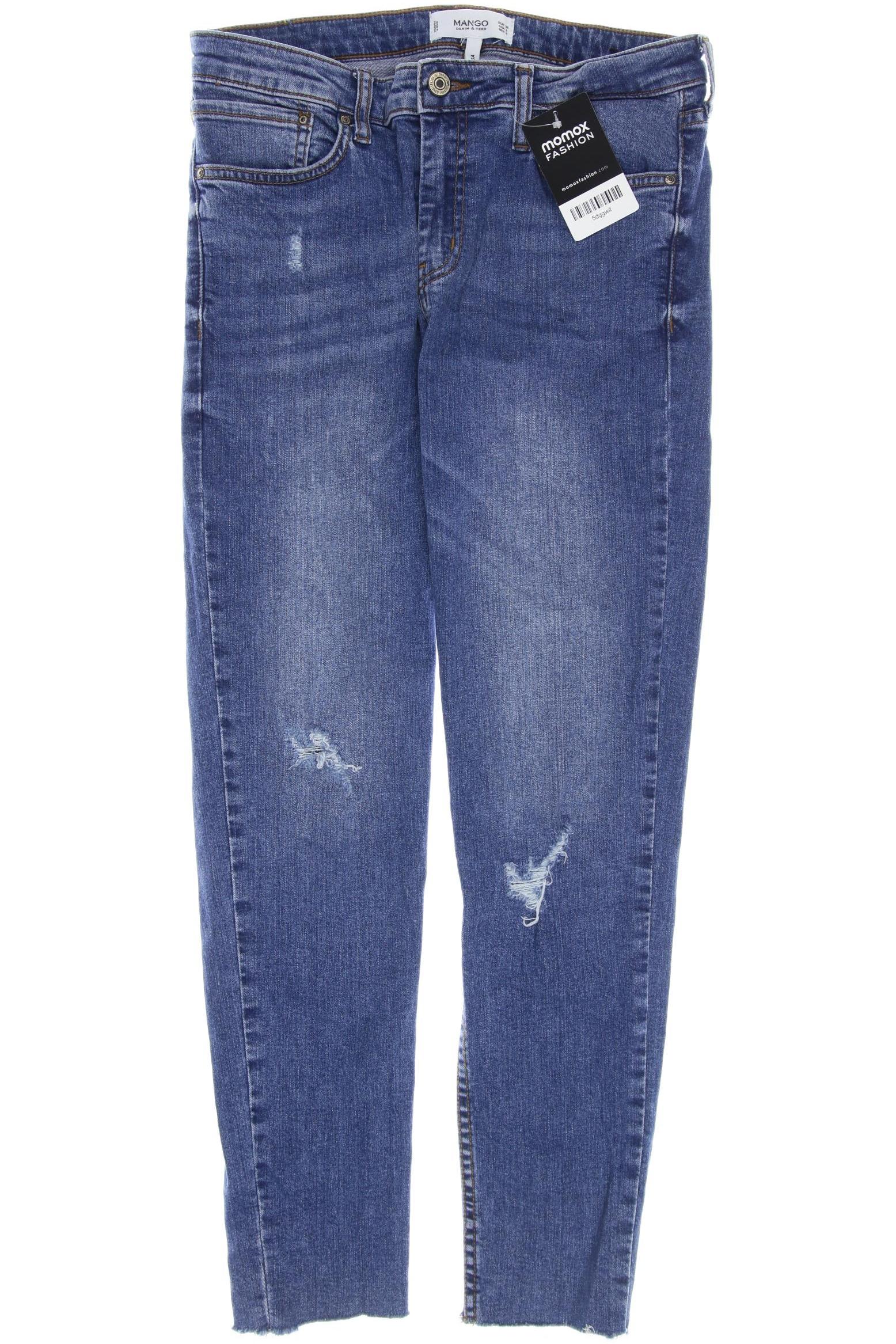 

Mango Damen Jeans, blau, Gr. 38