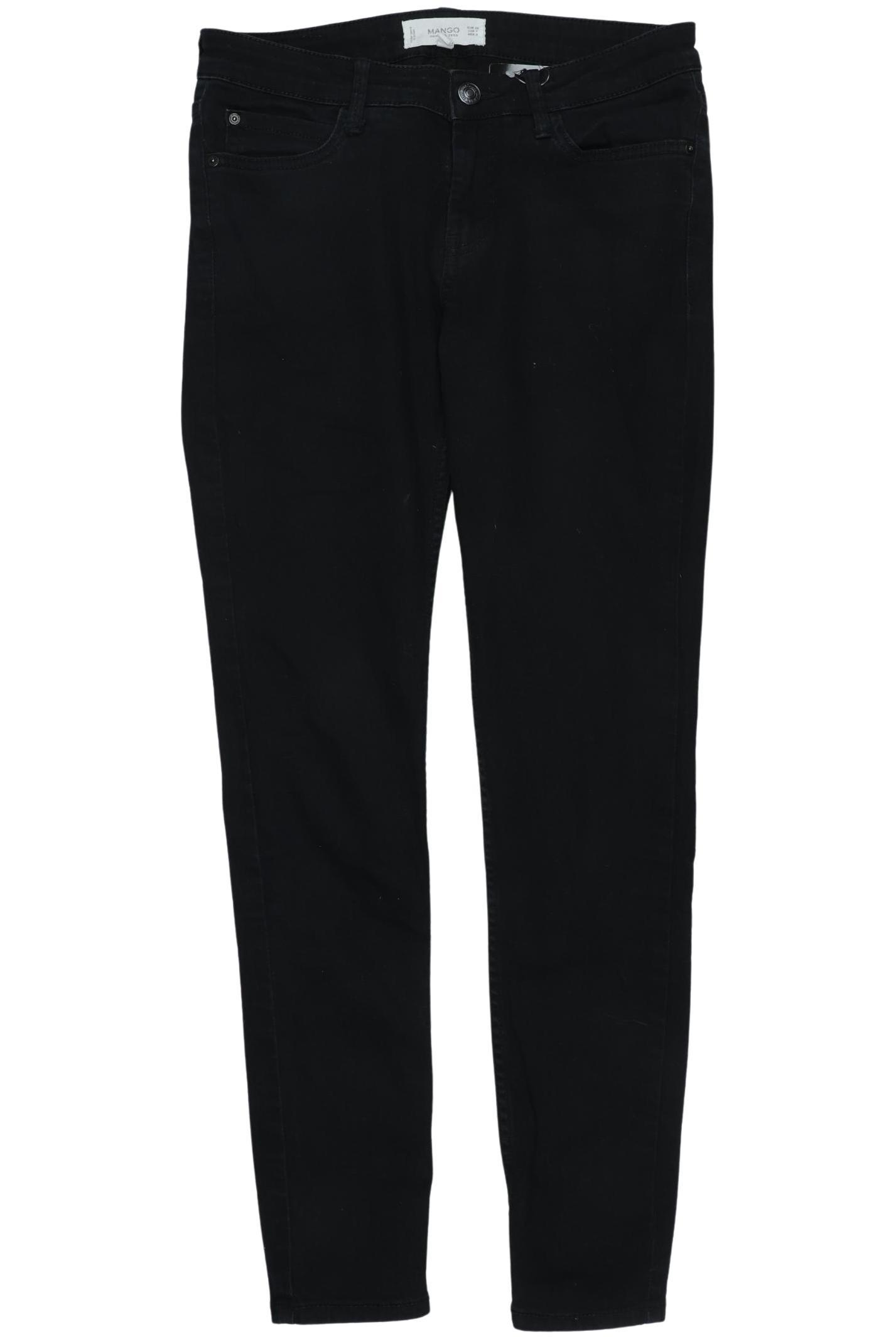 

Mango Damen Jeans, schwarz, Gr. 36