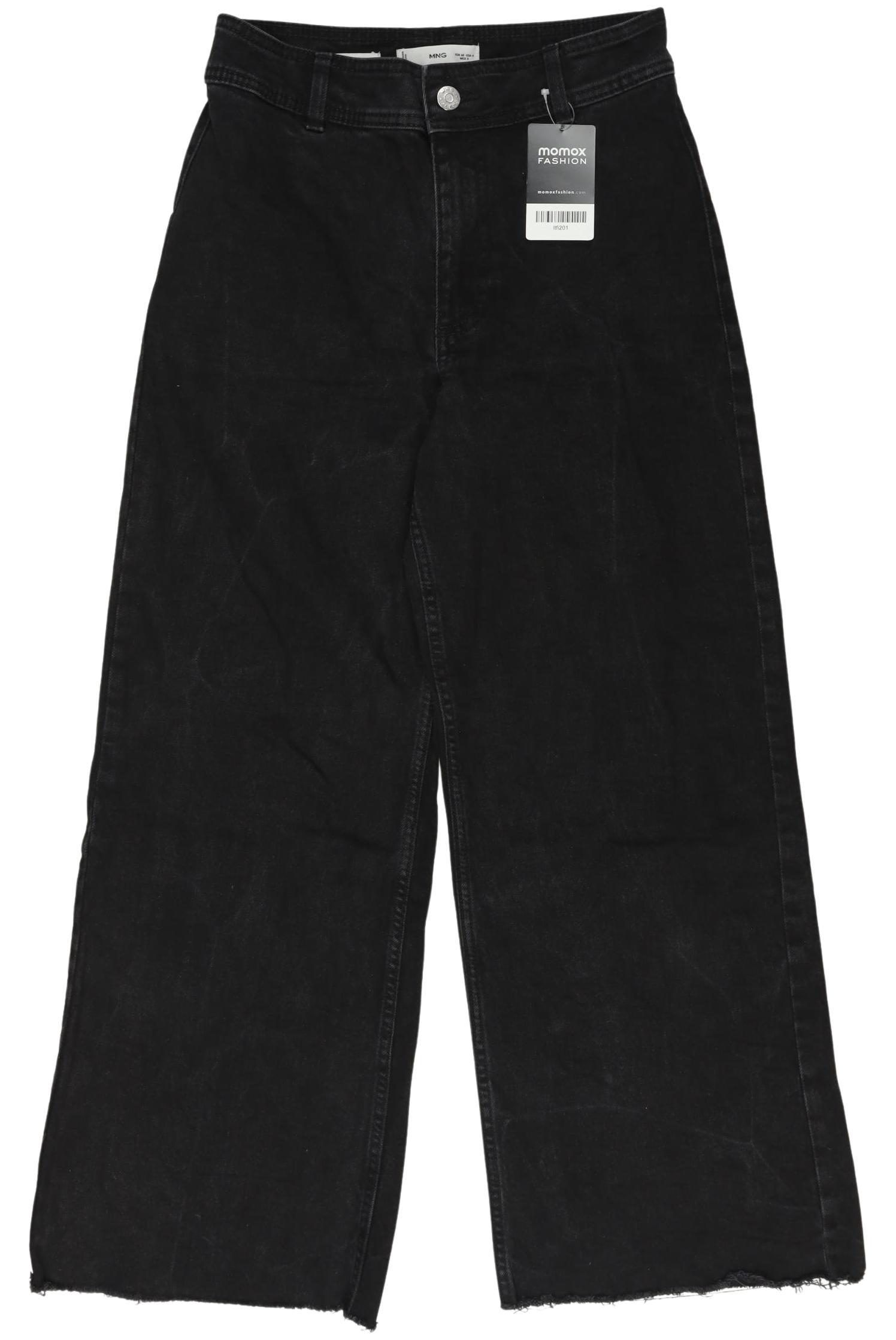 

Mango Damen Jeans, schwarz, Gr. 36