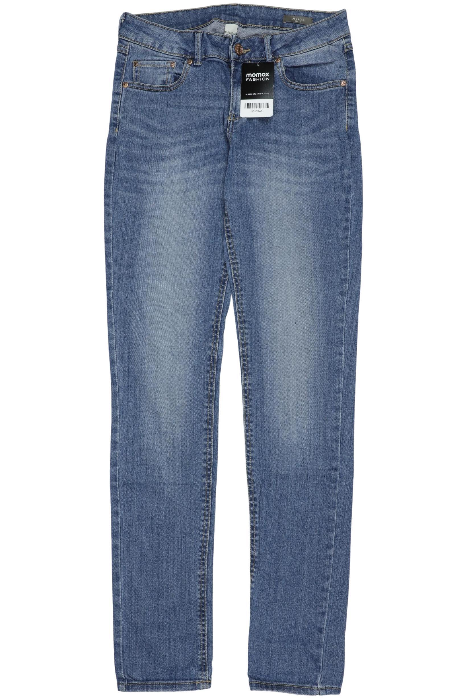 

Mango Damen Jeans, blau, Gr. 36