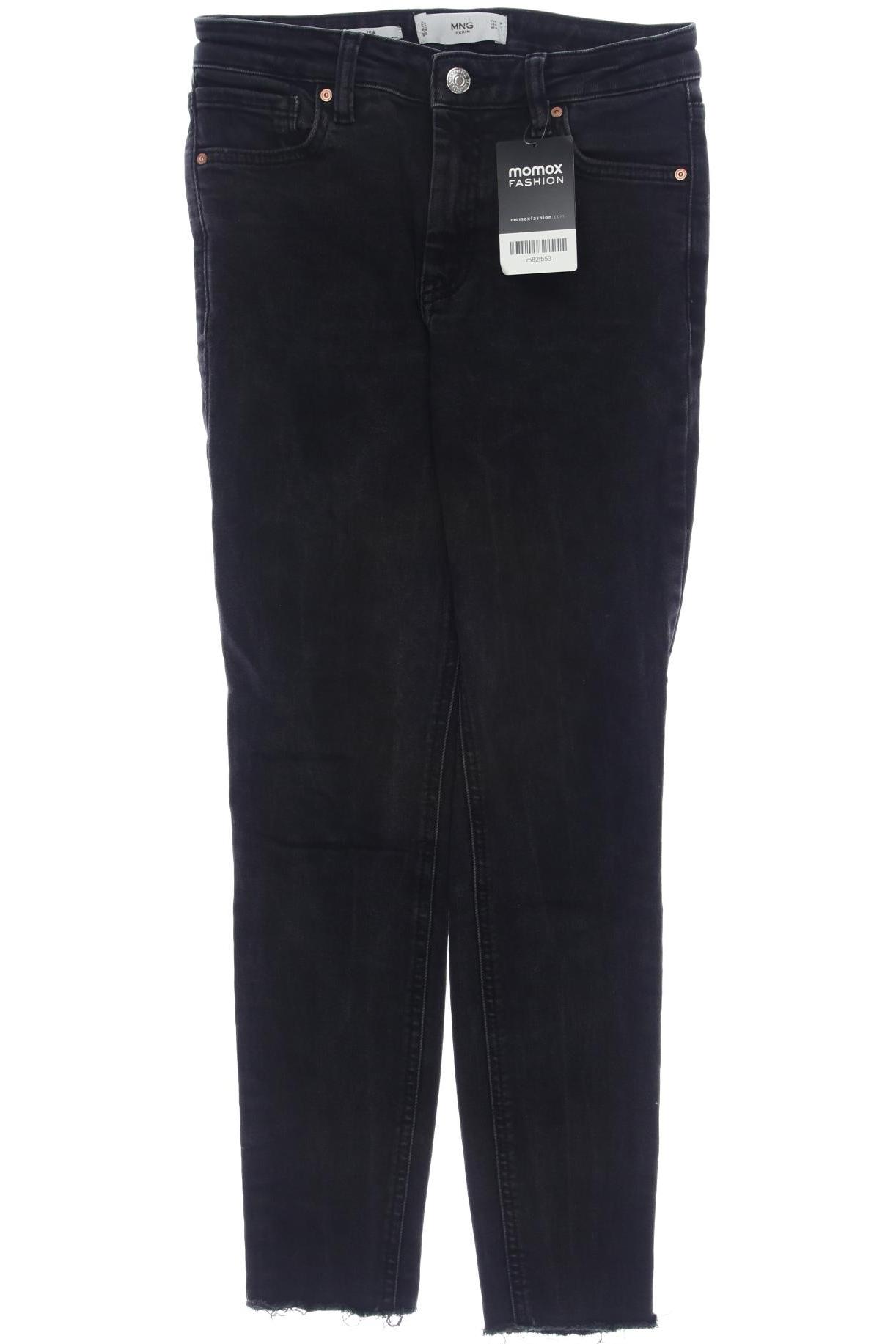 

Mango Damen Jeans, schwarz, Gr. 34