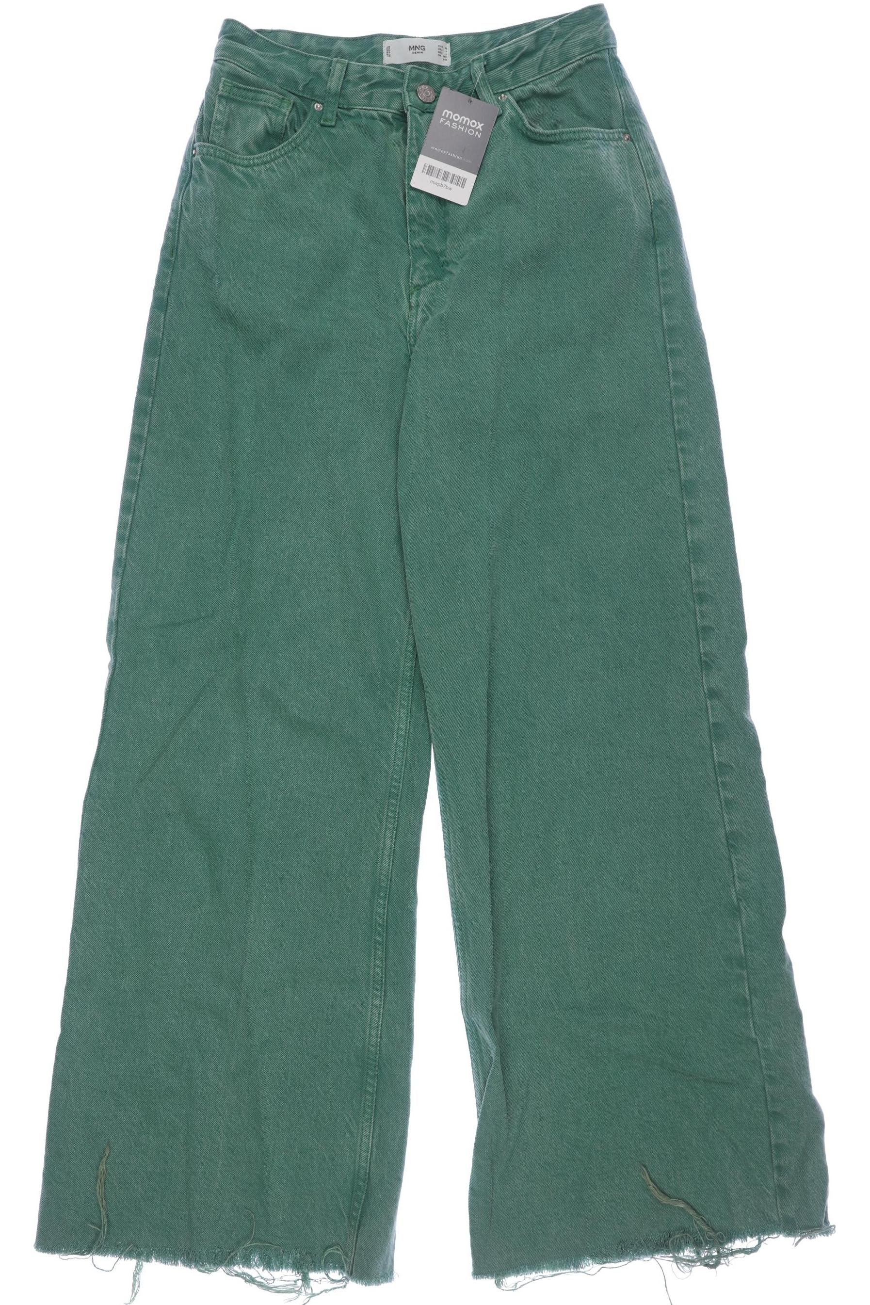 

Mango Damen Jeans, grün, Gr. 36
