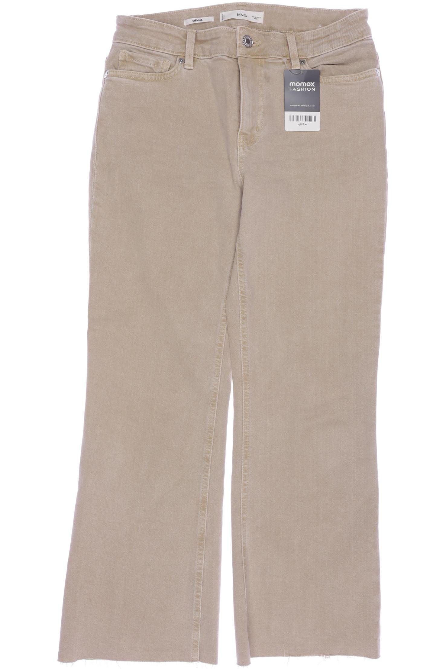 

Mango Damen Jeans, beige, Gr. 38