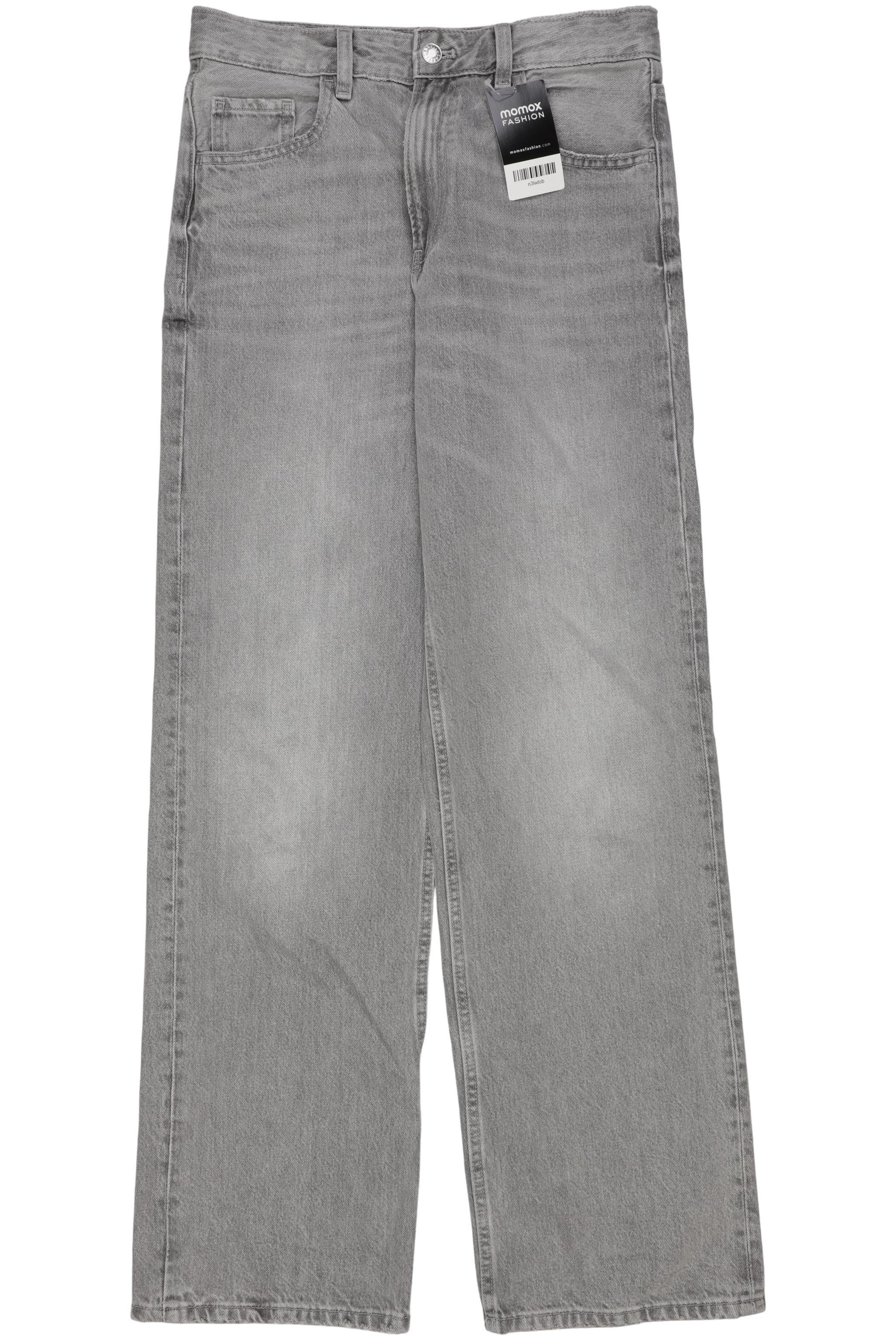

Mango Damen Jeans, grau, Gr. 36