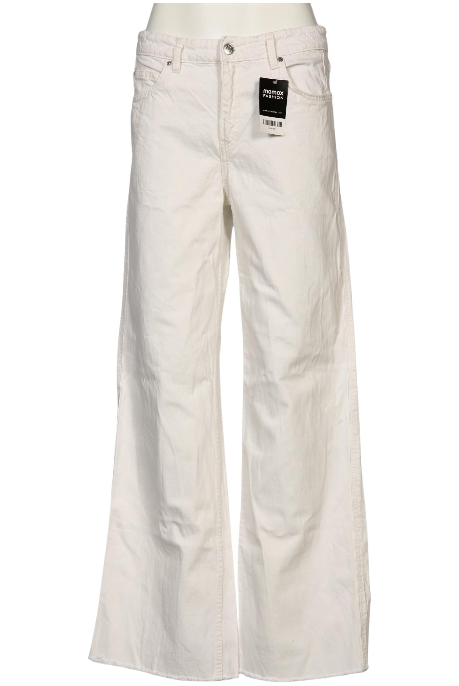 

Mango Damen Jeans, cremeweiß, Gr. 40