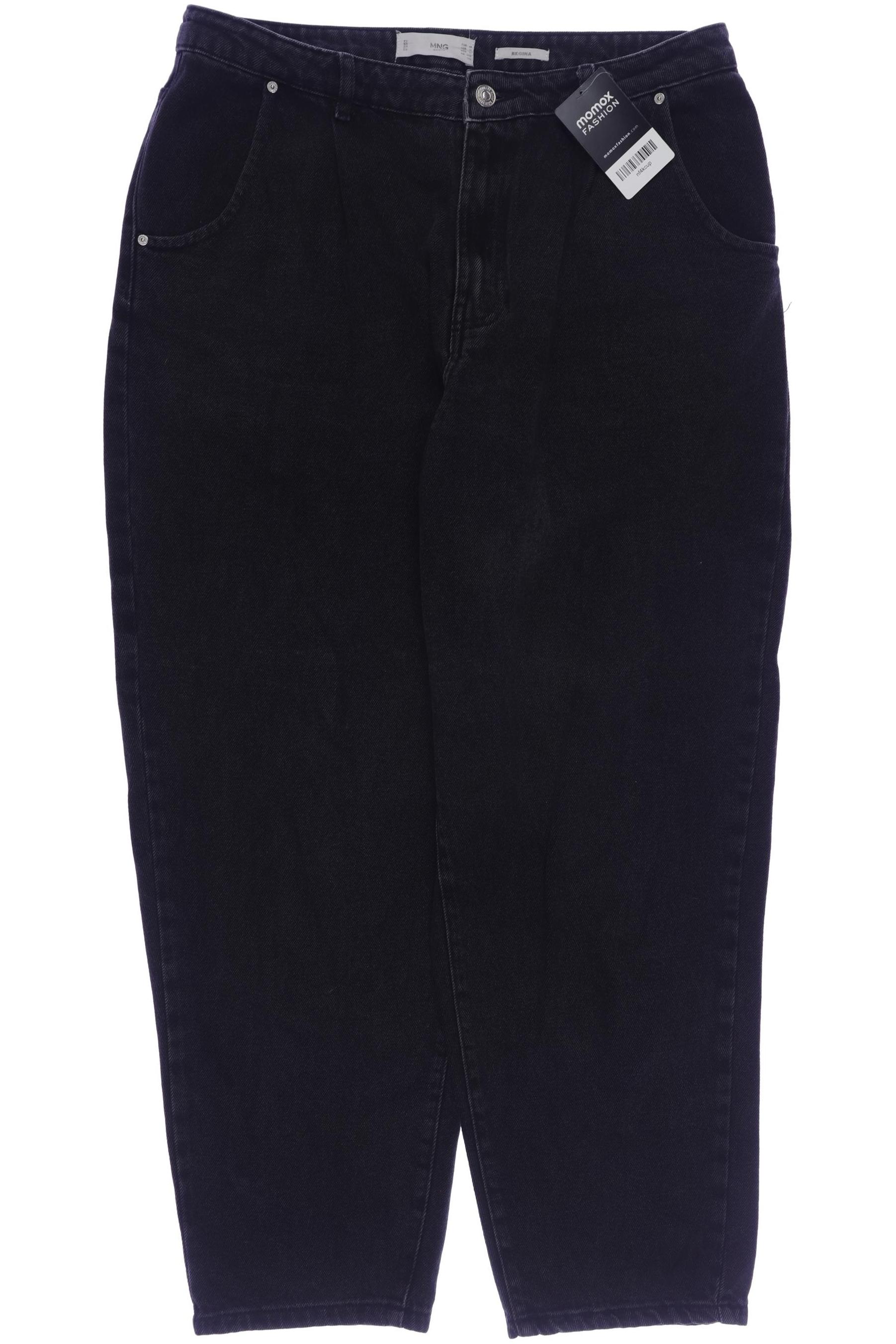 

Mango Damen Jeans, schwarz, Gr. 44