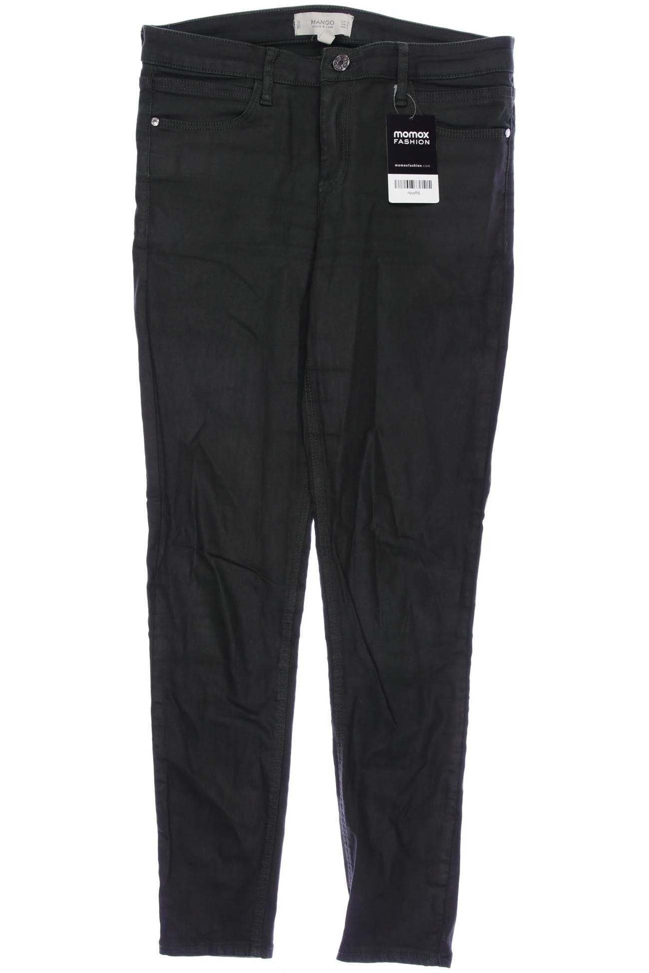 

Mango Damen Jeans, grün, Gr. 38